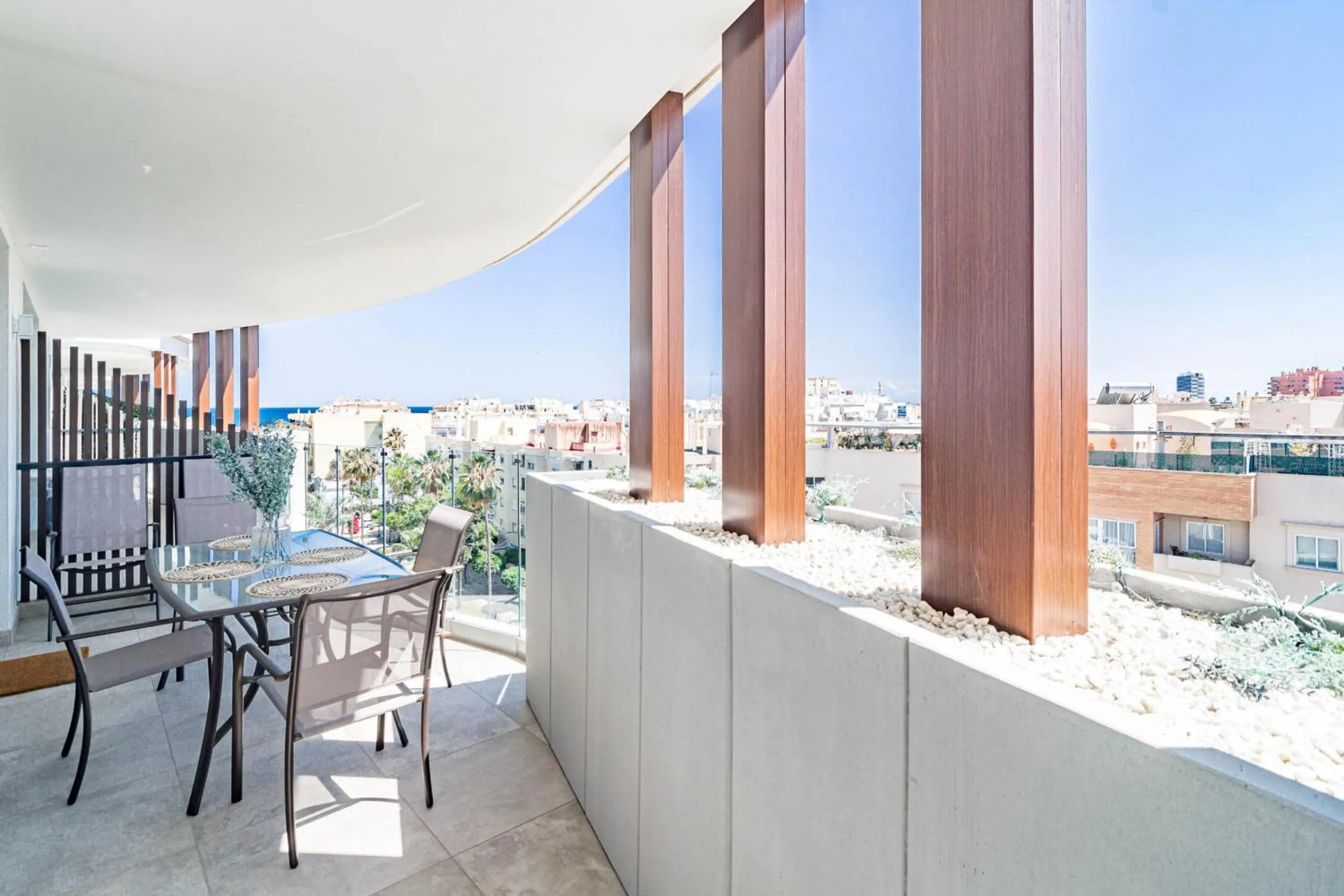Balcony/Terrace in INF26H- Comfortable and spacious city apartment