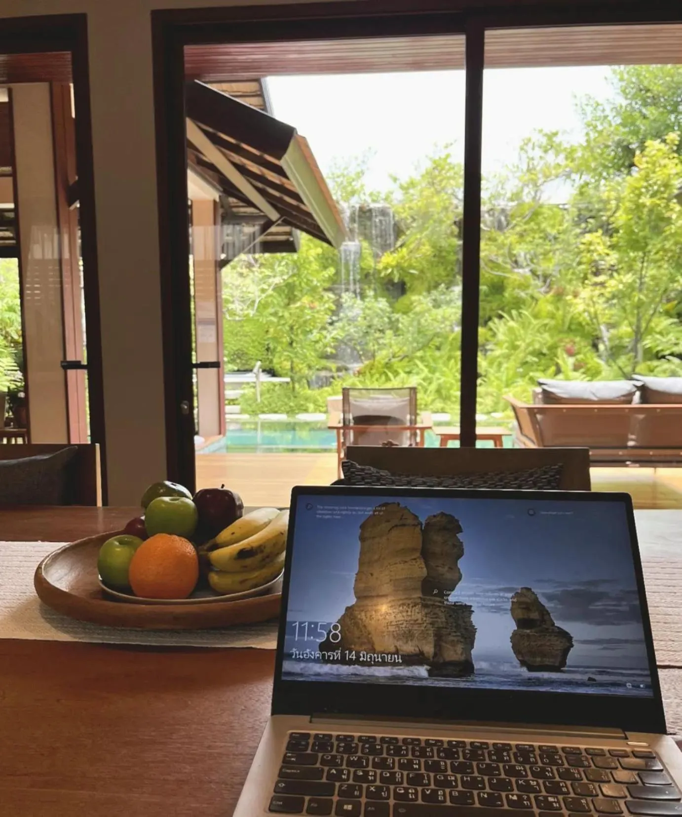 Patio in Rarin Villas