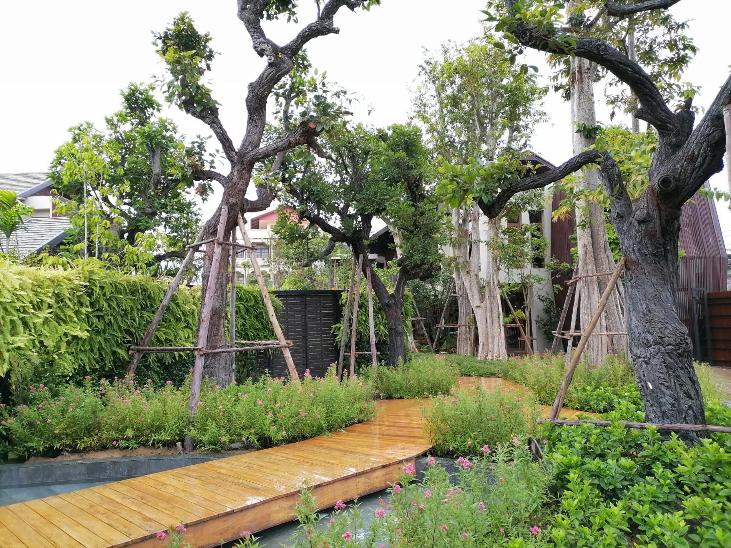 Garden in Rarin Villas
