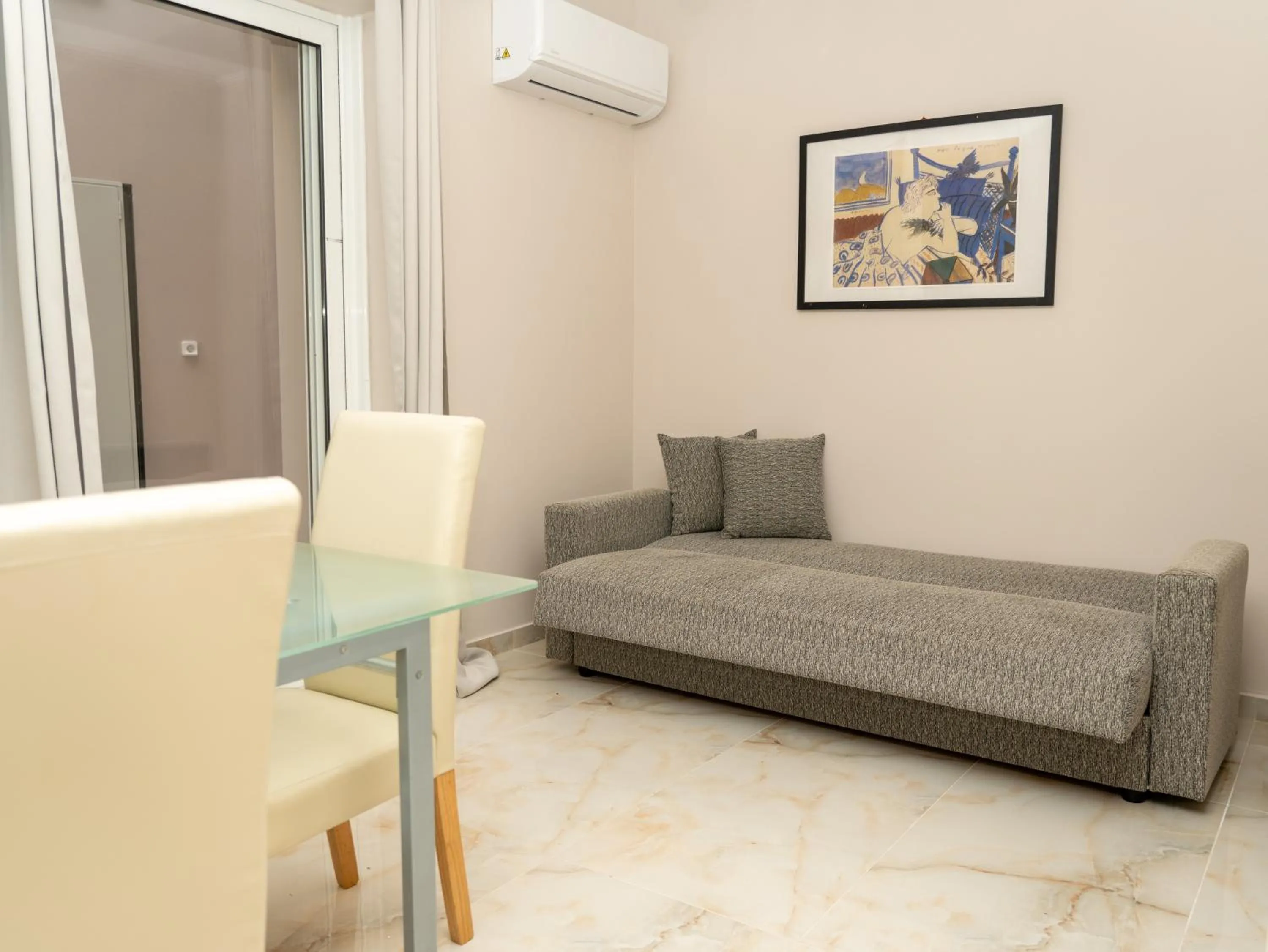 Bed in ALLAGIANNIS GROUP APARTMENTS