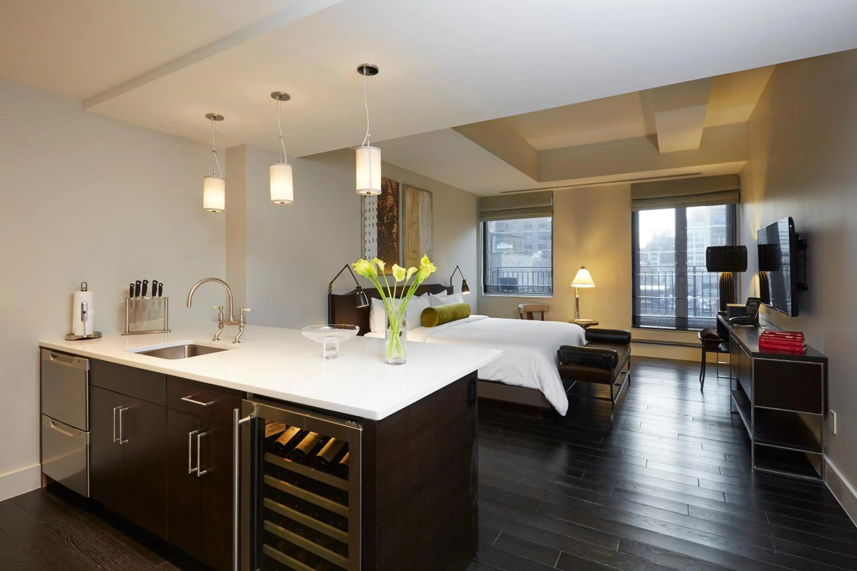 Bed in The Marmara Park Avenue