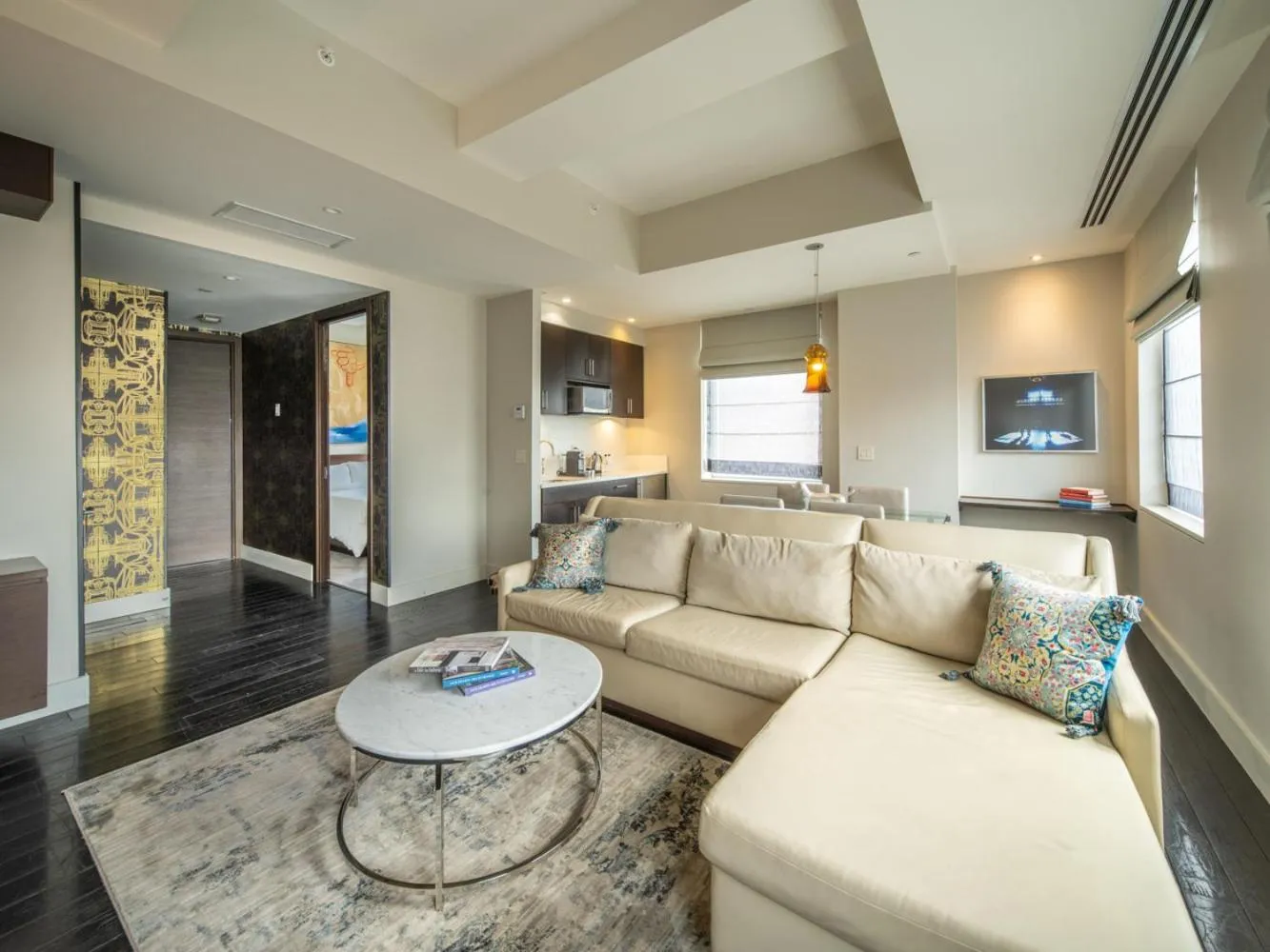 Living room in The Marmara Park Avenue