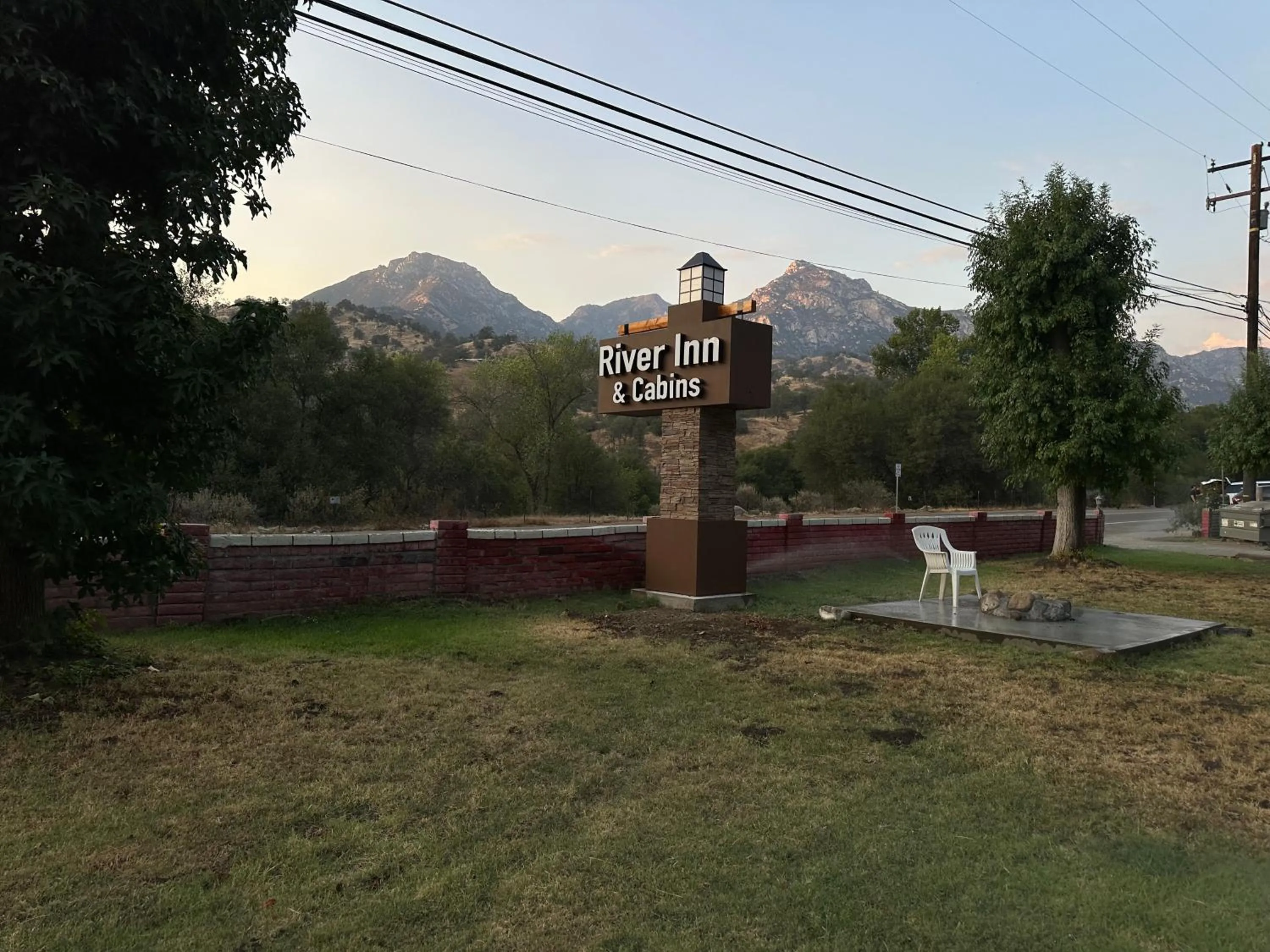 Mountain view in The River Inn