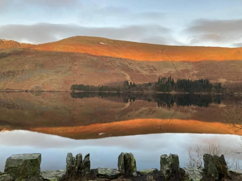 Lake view in Haweswater Hotel