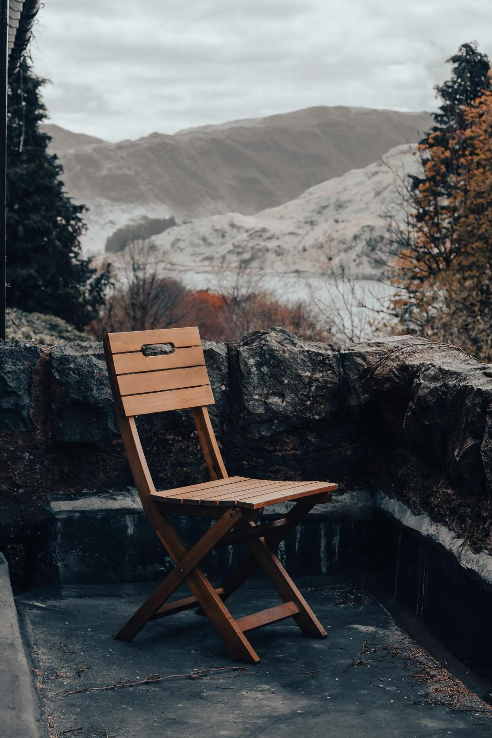 Natural landscape in Haweswater Hotel