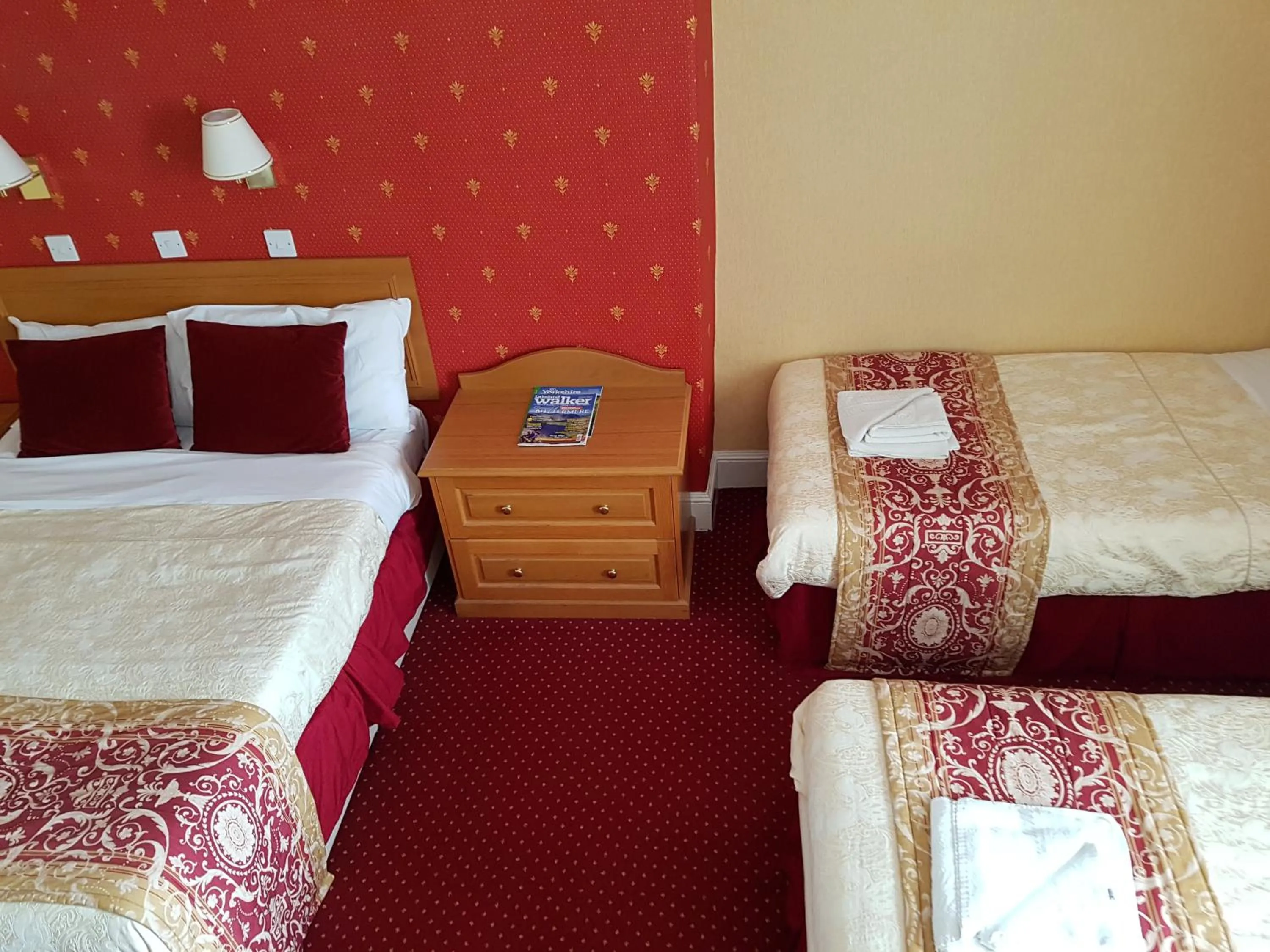 Bed in Shap Wells Hotel