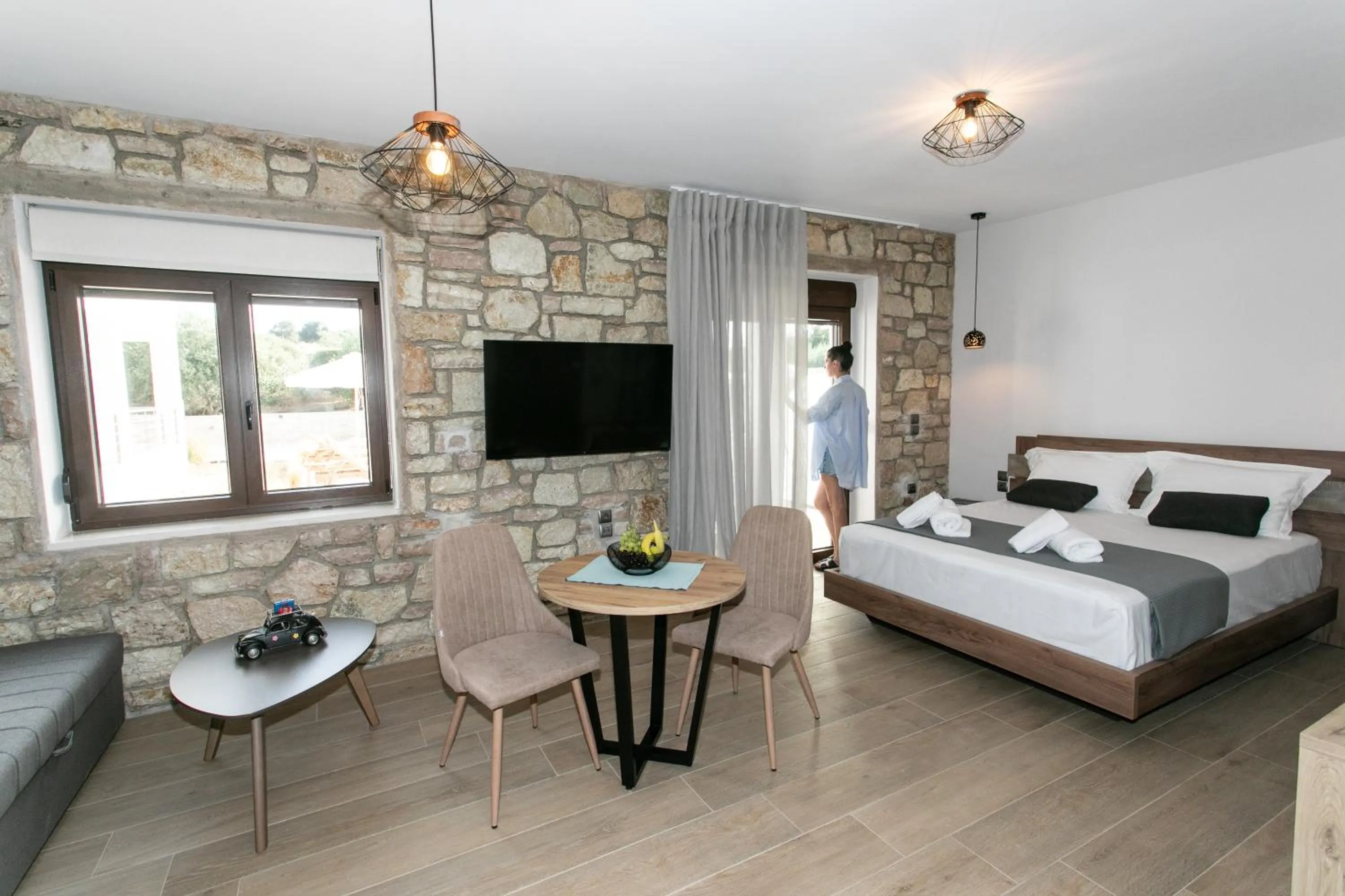 Bed in Michelangelo suites and apartments