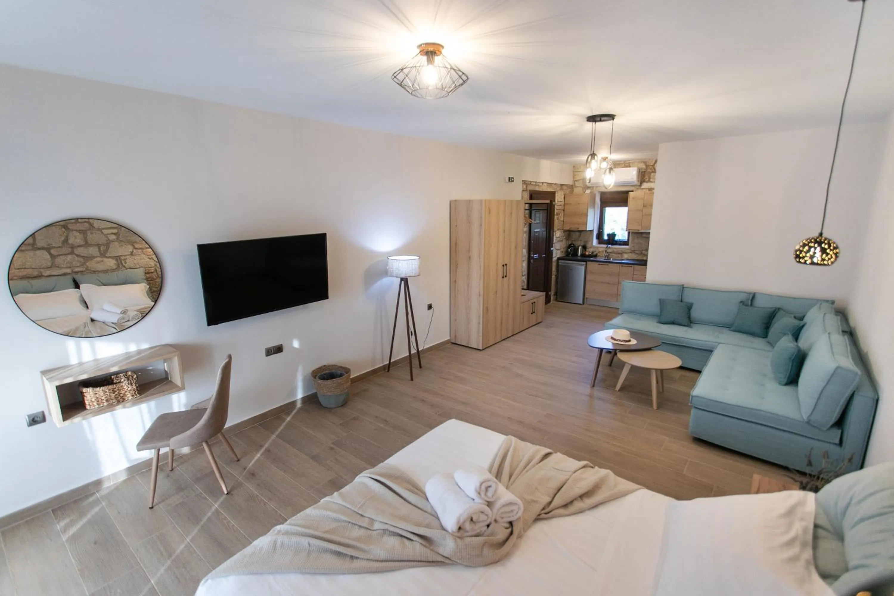 Bed in Michelangelo suites and apartments