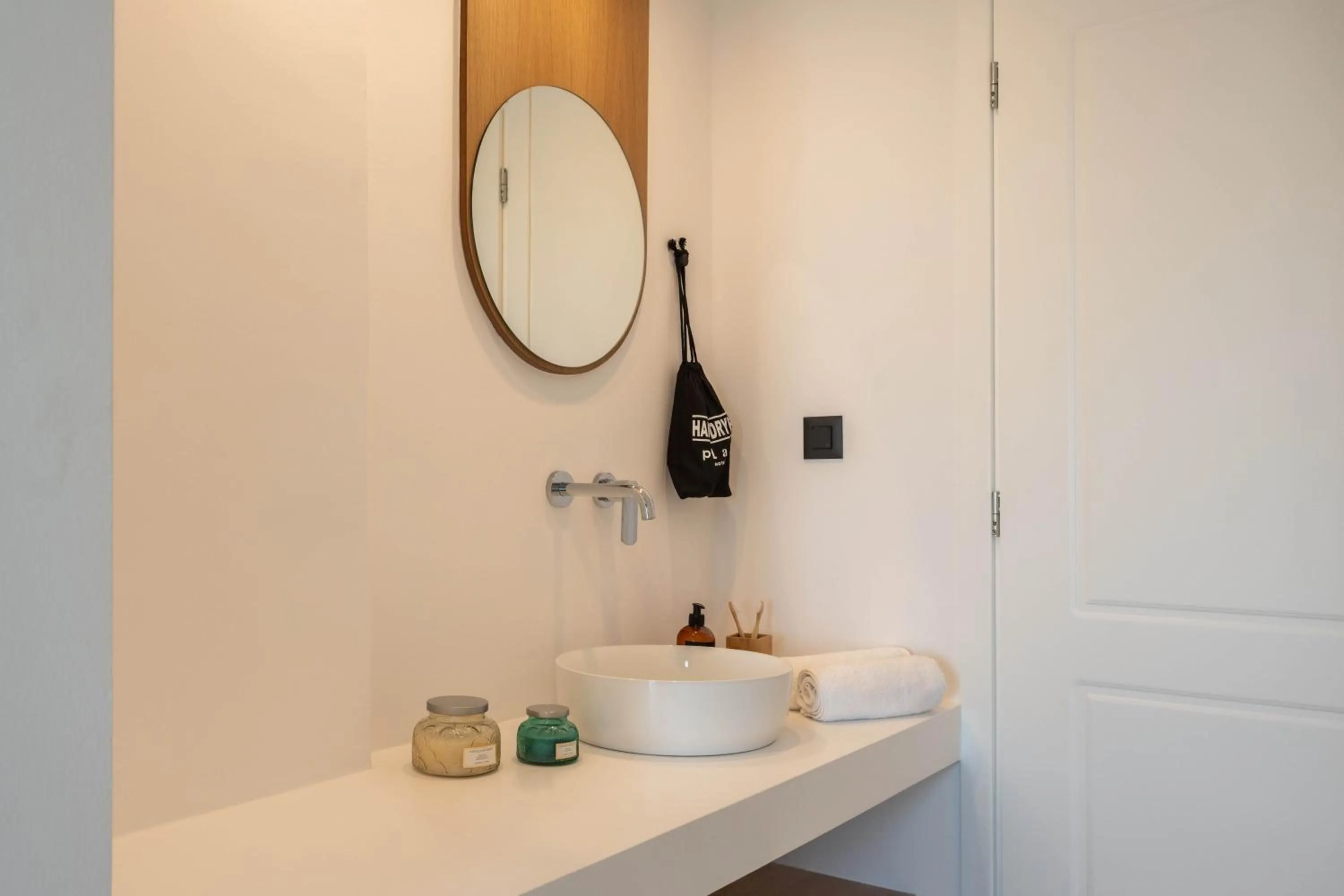 Bathroom in Play Paros a member of Brown Hotels