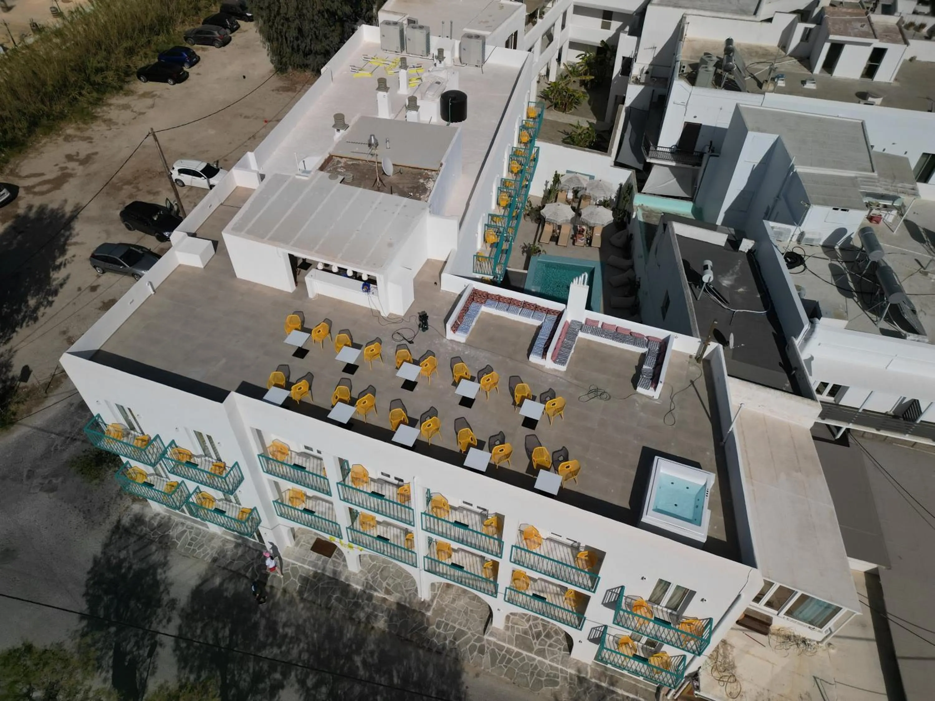 Property building in Play Paros a member of Brown Hotels