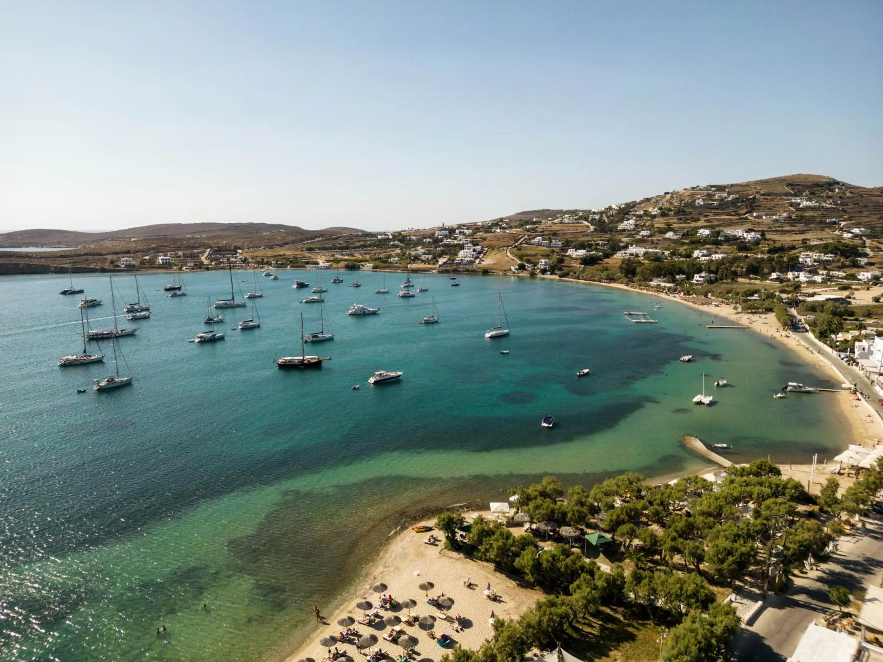 Natural landscape in Play Paros a member of Brown Hotels