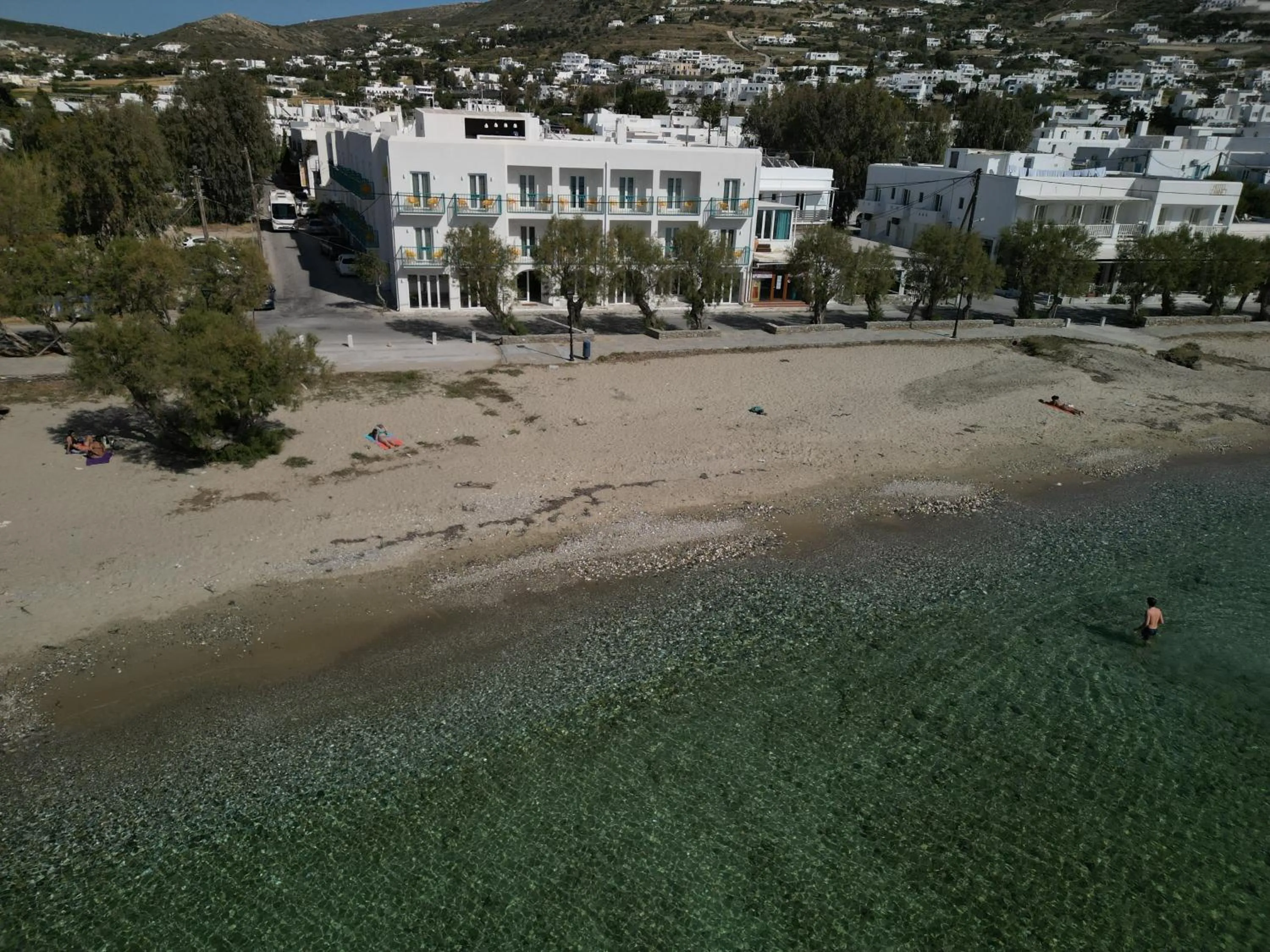 Natural landscape in Play Paros a member of Brown Hotels
