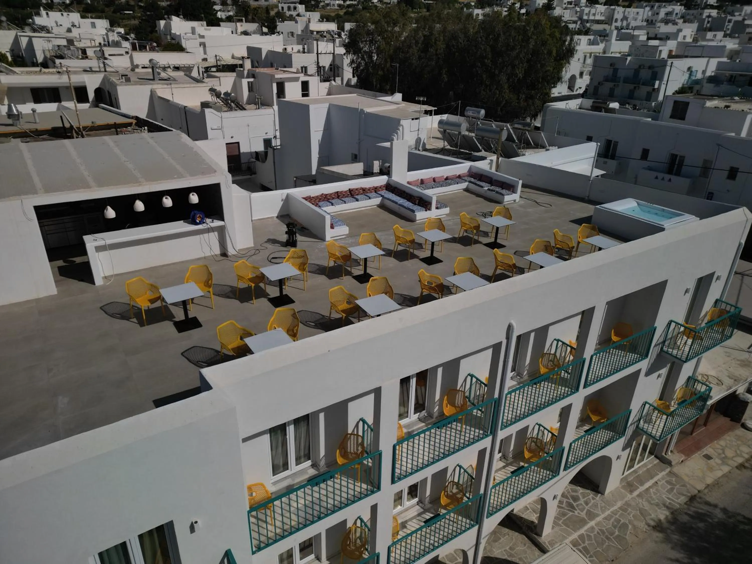 Property building in Play Paros a member of Brown Hotels
