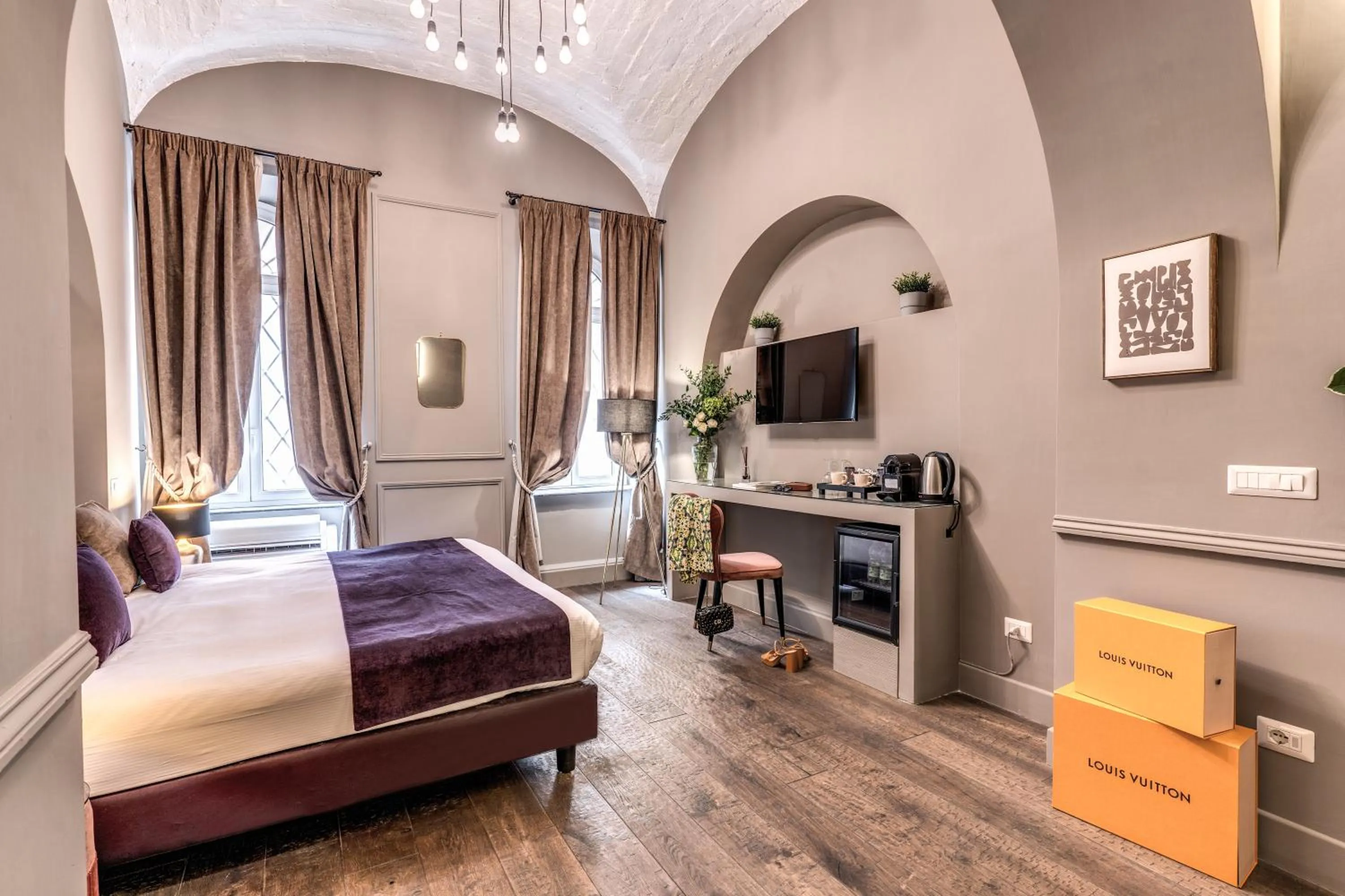 Photo of the whole room, Bed in Telier Tomacelli