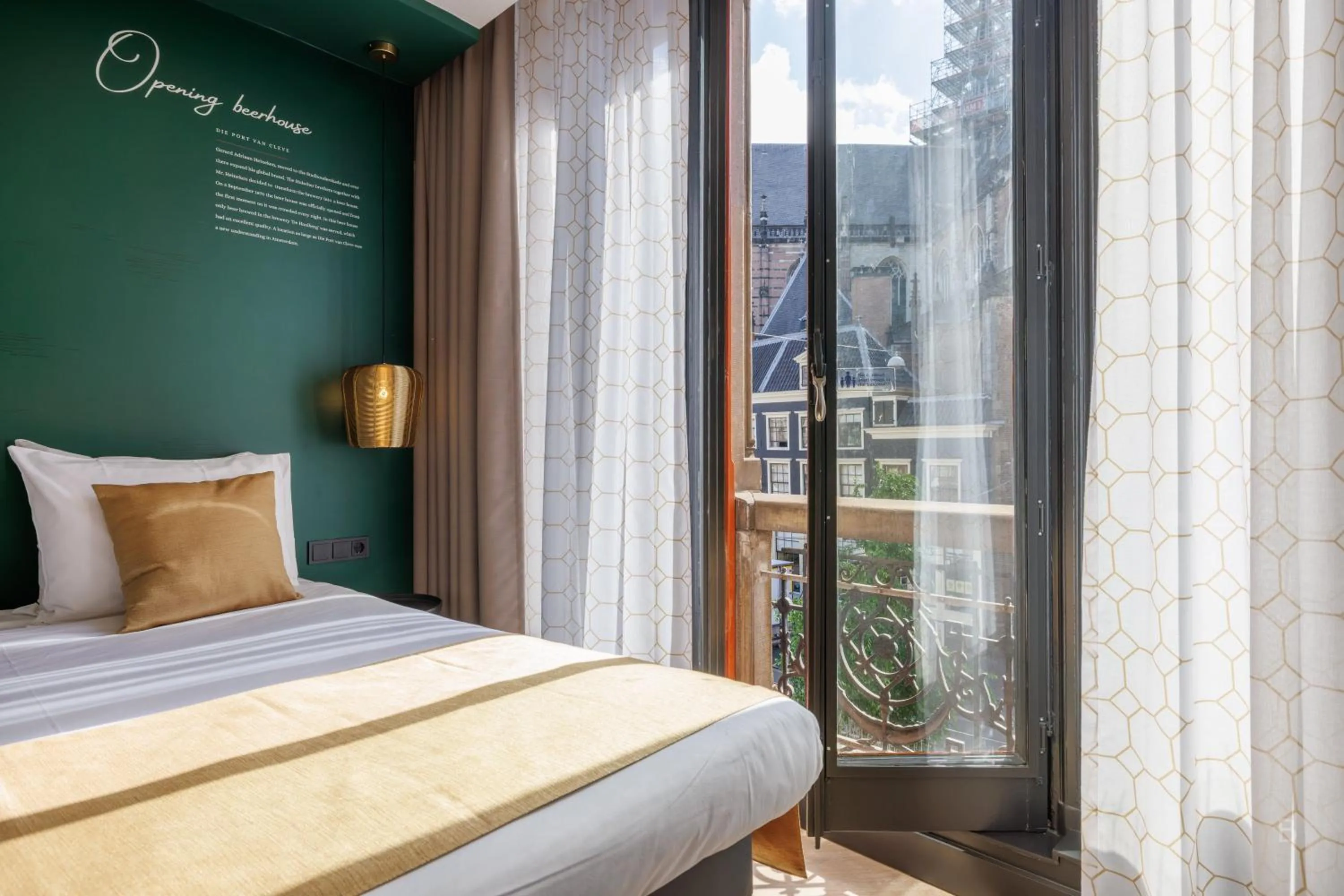 Bed in Hotel Die Port van Cleve