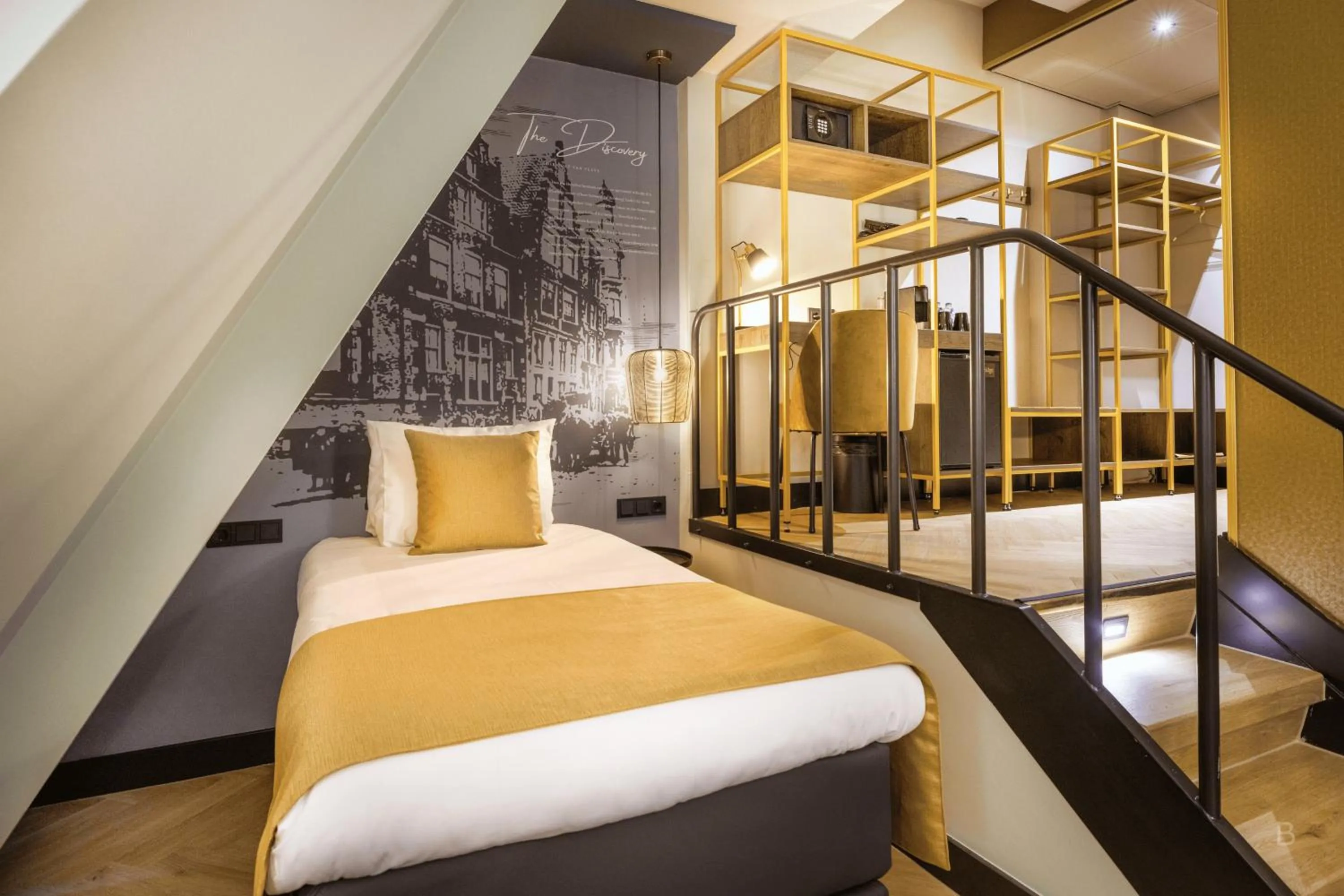 Bed in Hotel Die Port van Cleve