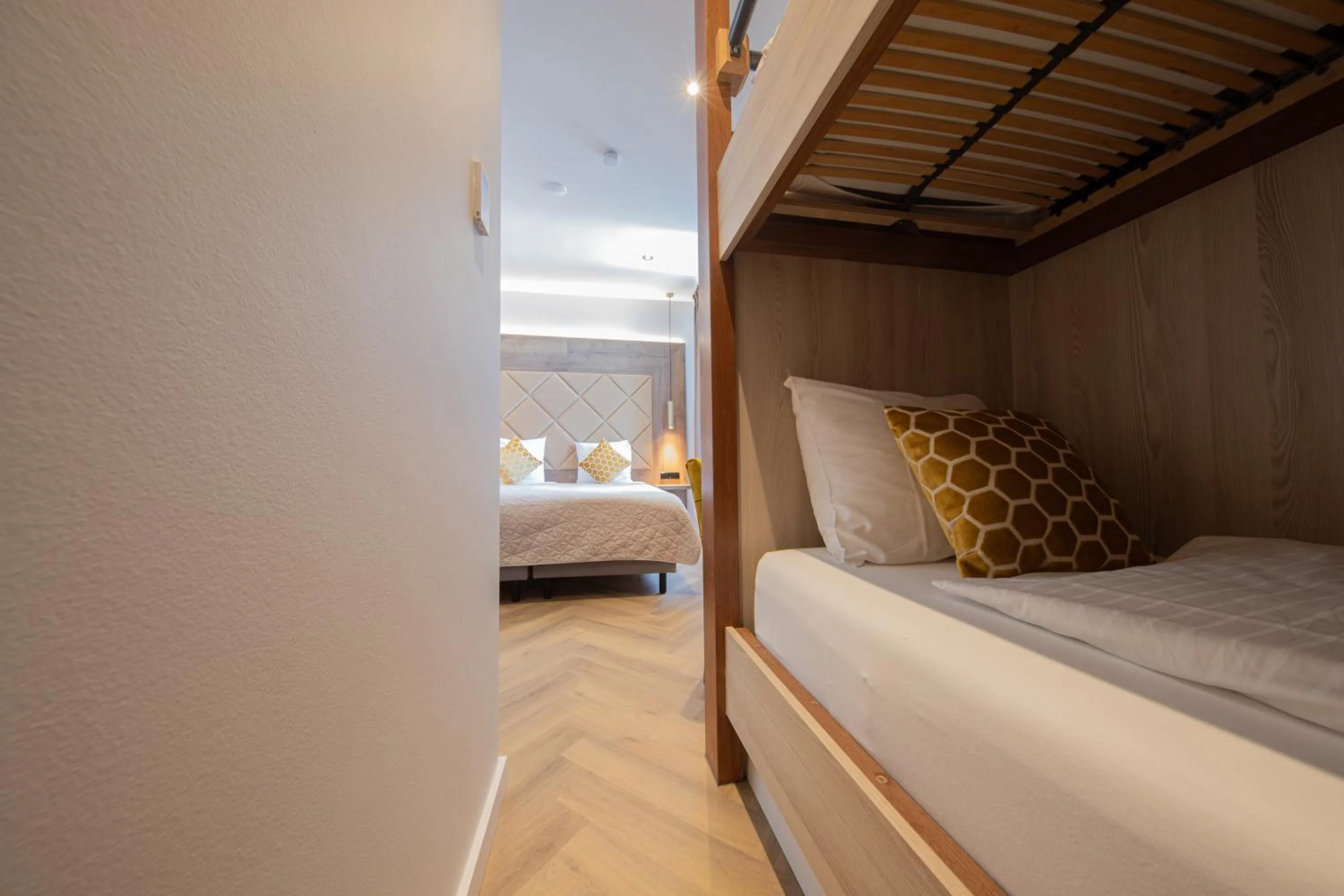 Bed in Boutique Hotel Scheepers