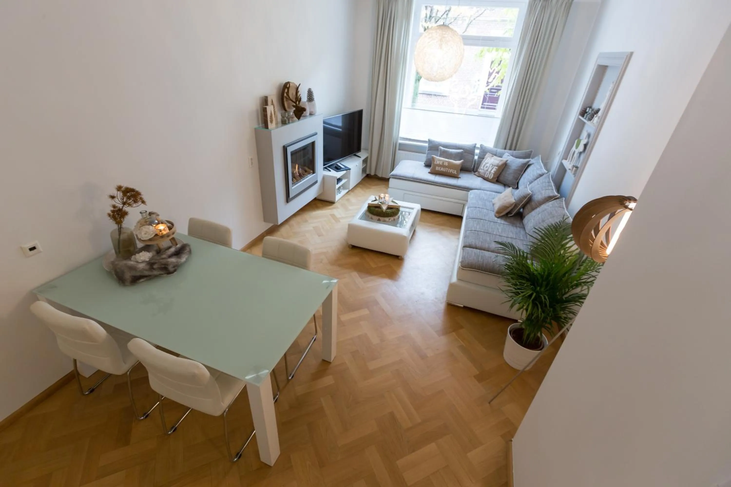 Living room in Boutique Hotel Scheepers