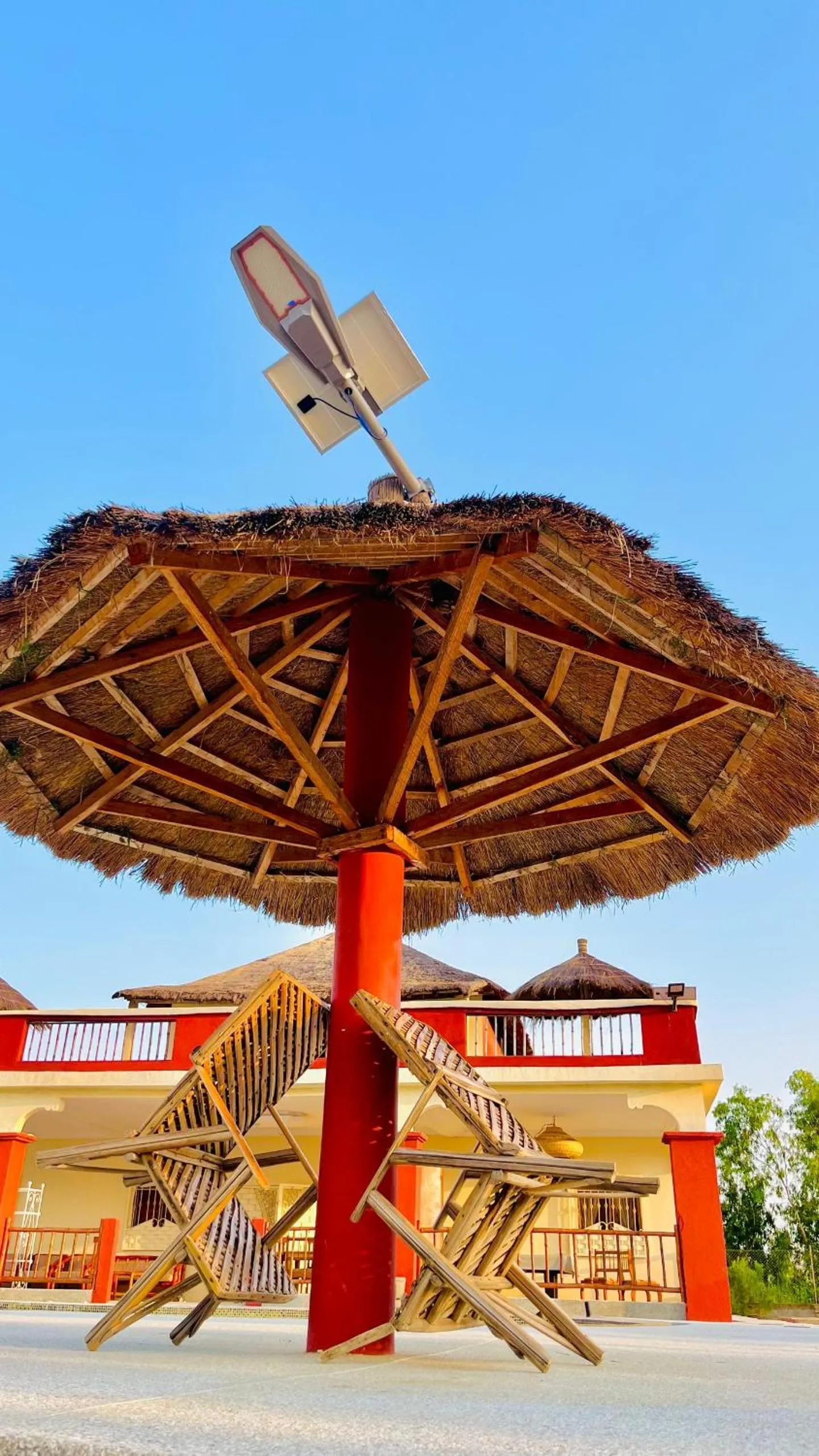 Patio in Résidence Le Marlodj