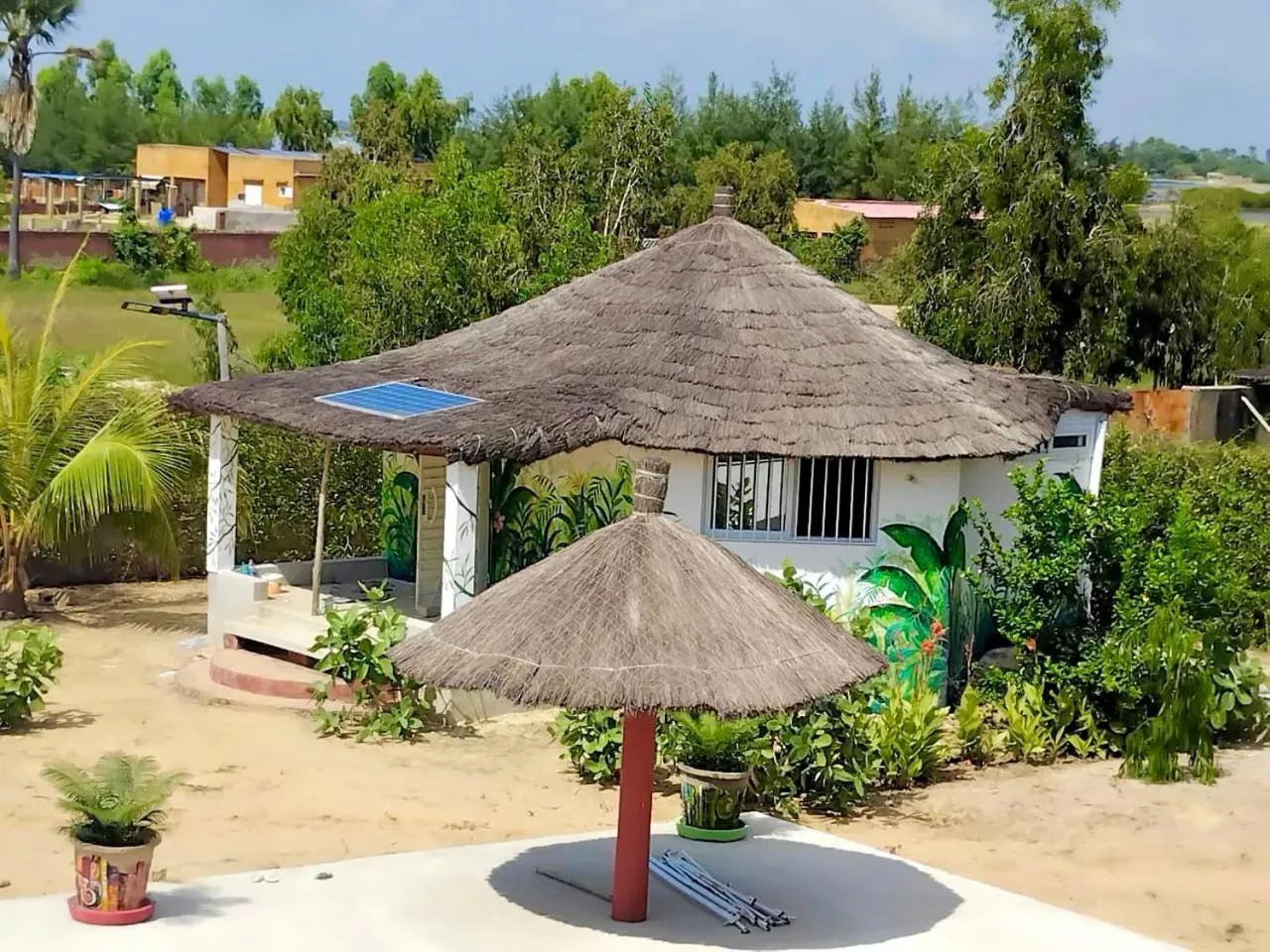 Garden in Résidence Le Marlodj