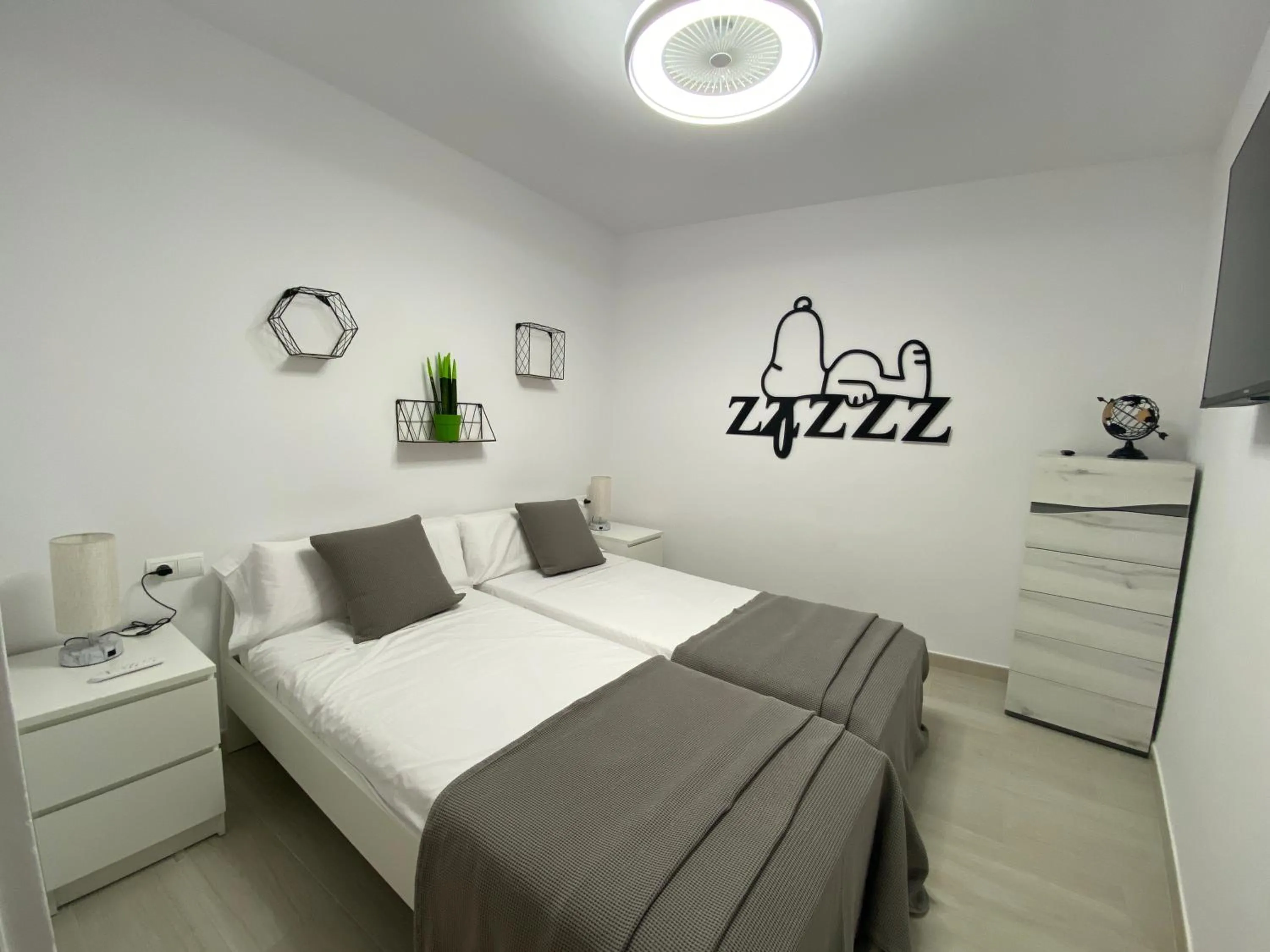 Bed in Apartaments L’ARC