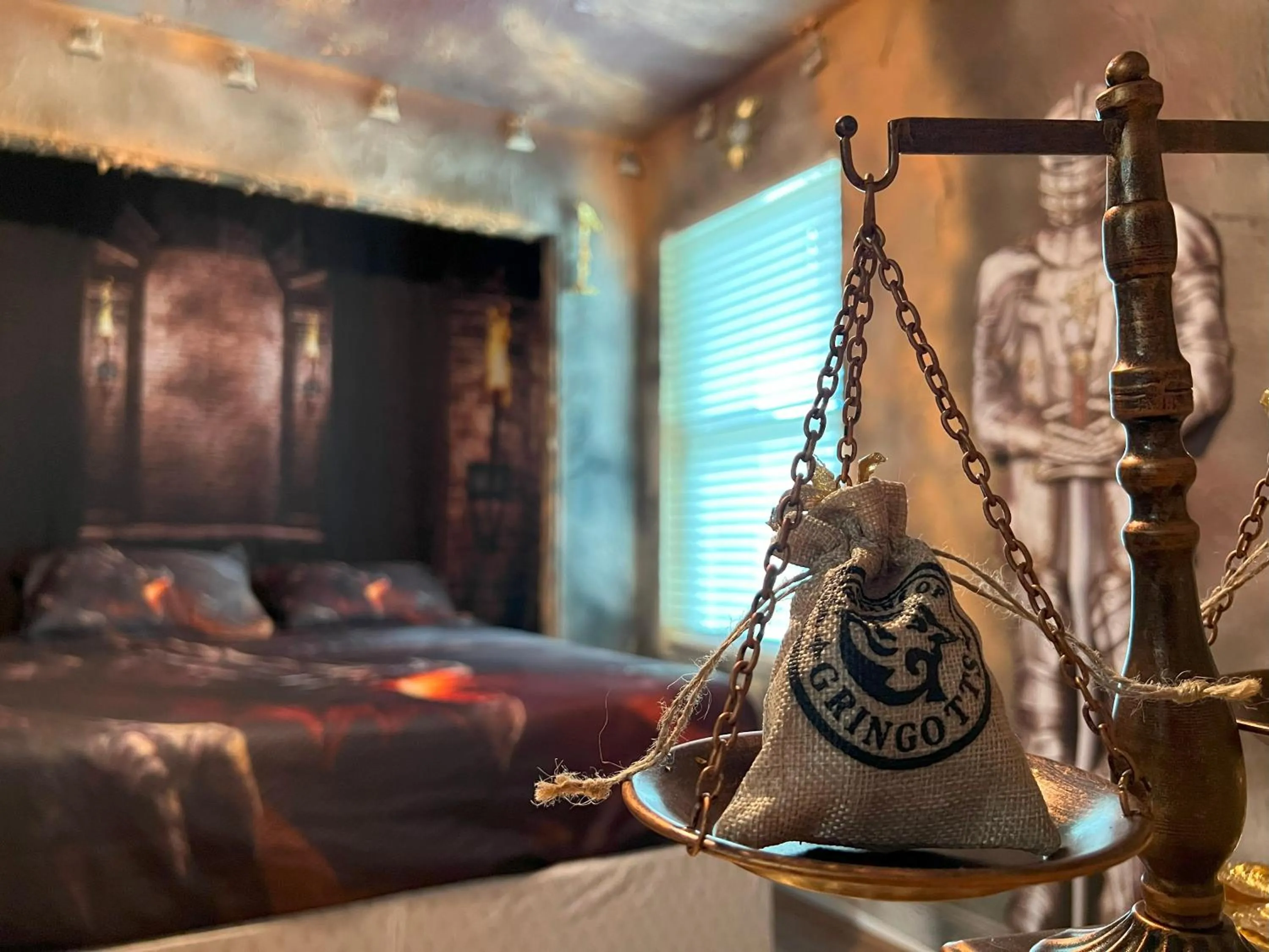 Bedroom, Bed in Magical Castle Near Theme Parks
