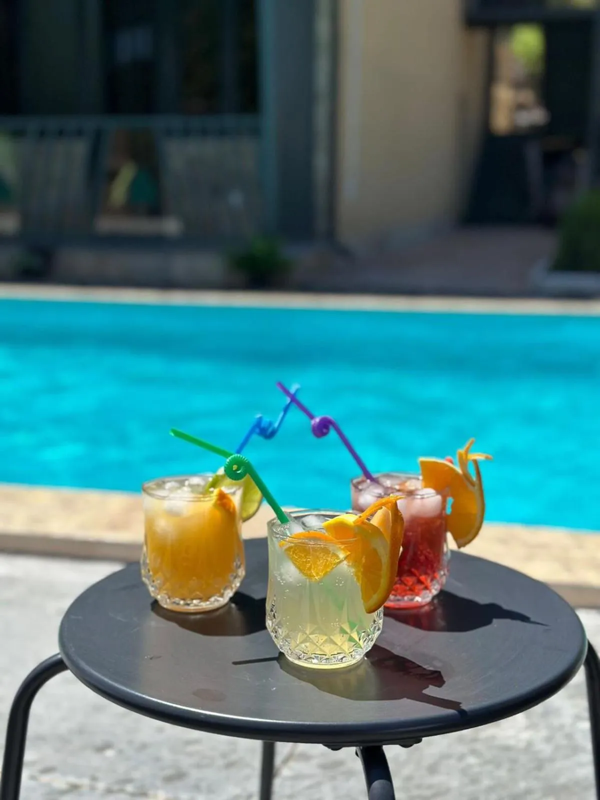 Swimming pool in Solo Grand Boshuri Hotel Wellness Resort