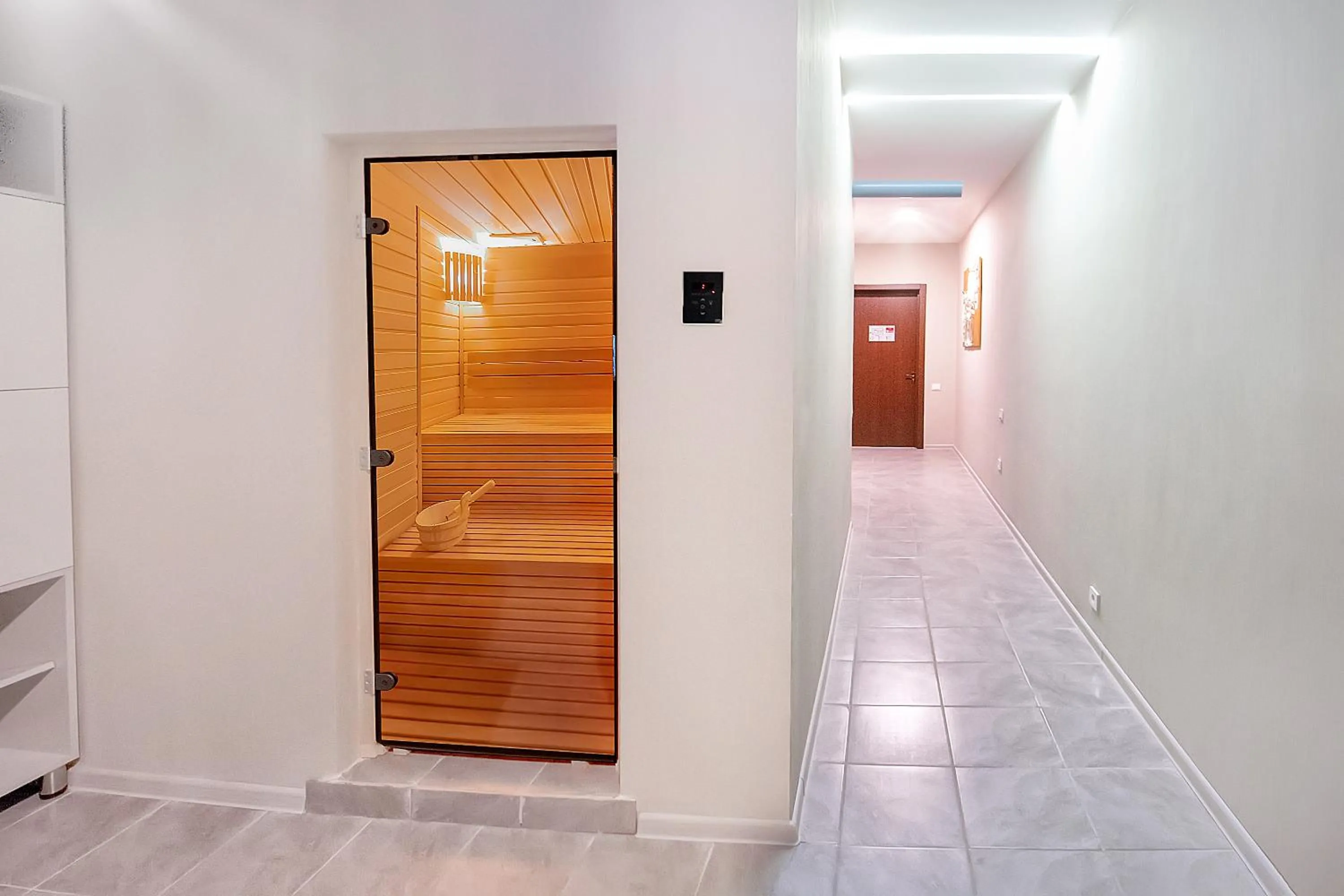 Sauna in Solo Grand Boshuri Hotel Wellness Resort