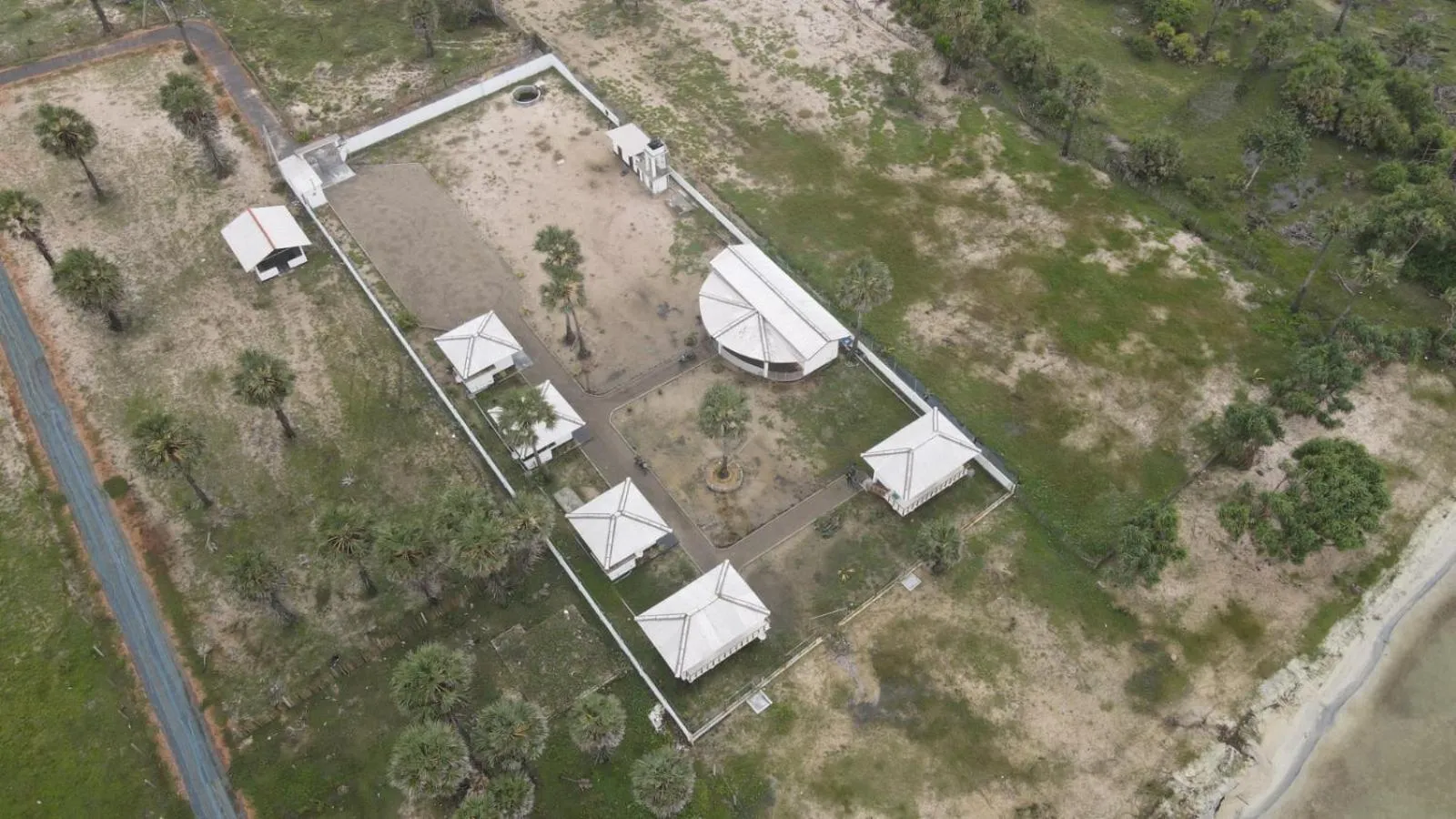 Natural landscape in Palm Beach Resort Ceylon