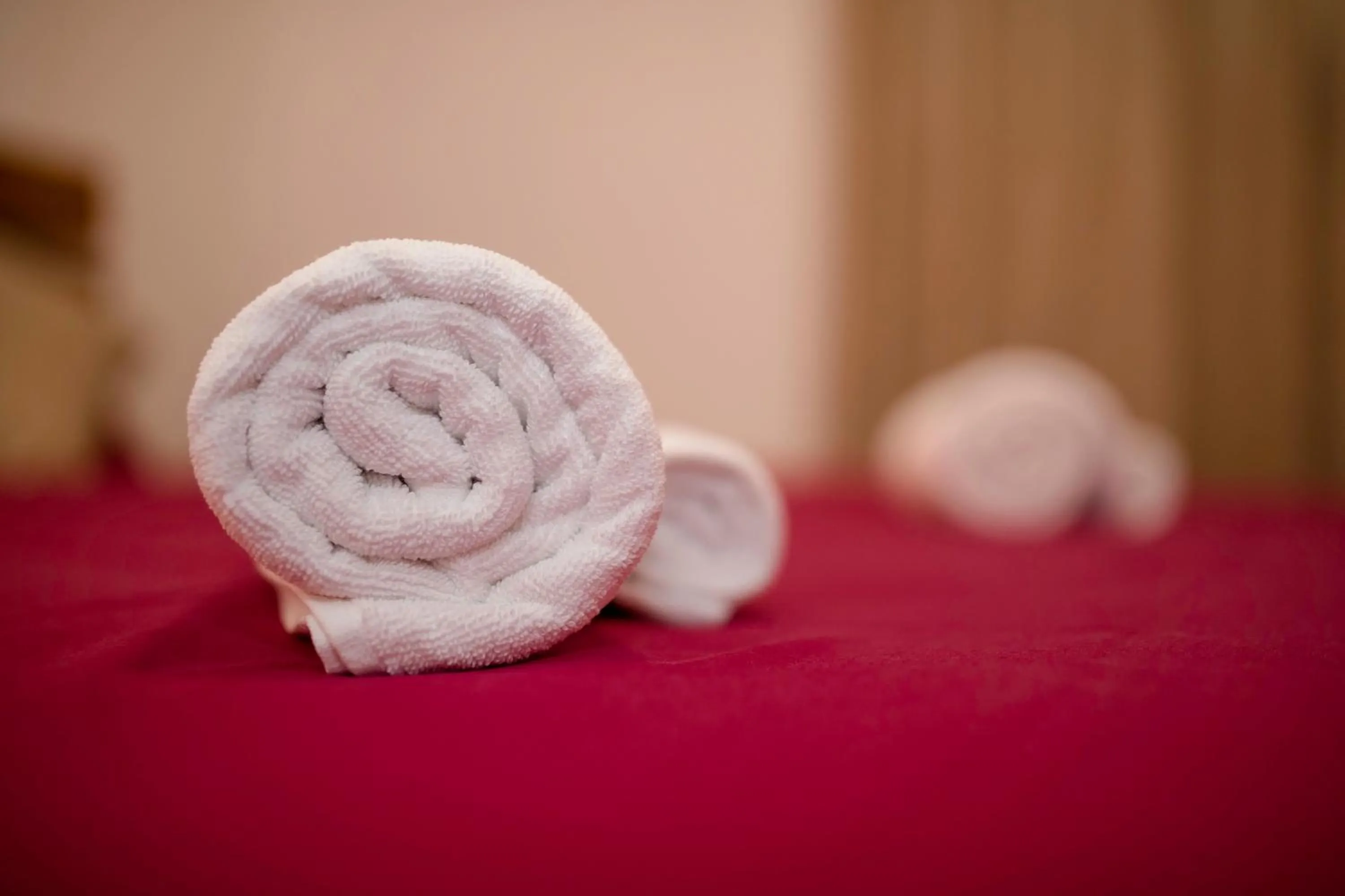 Bed in Miral Apartments