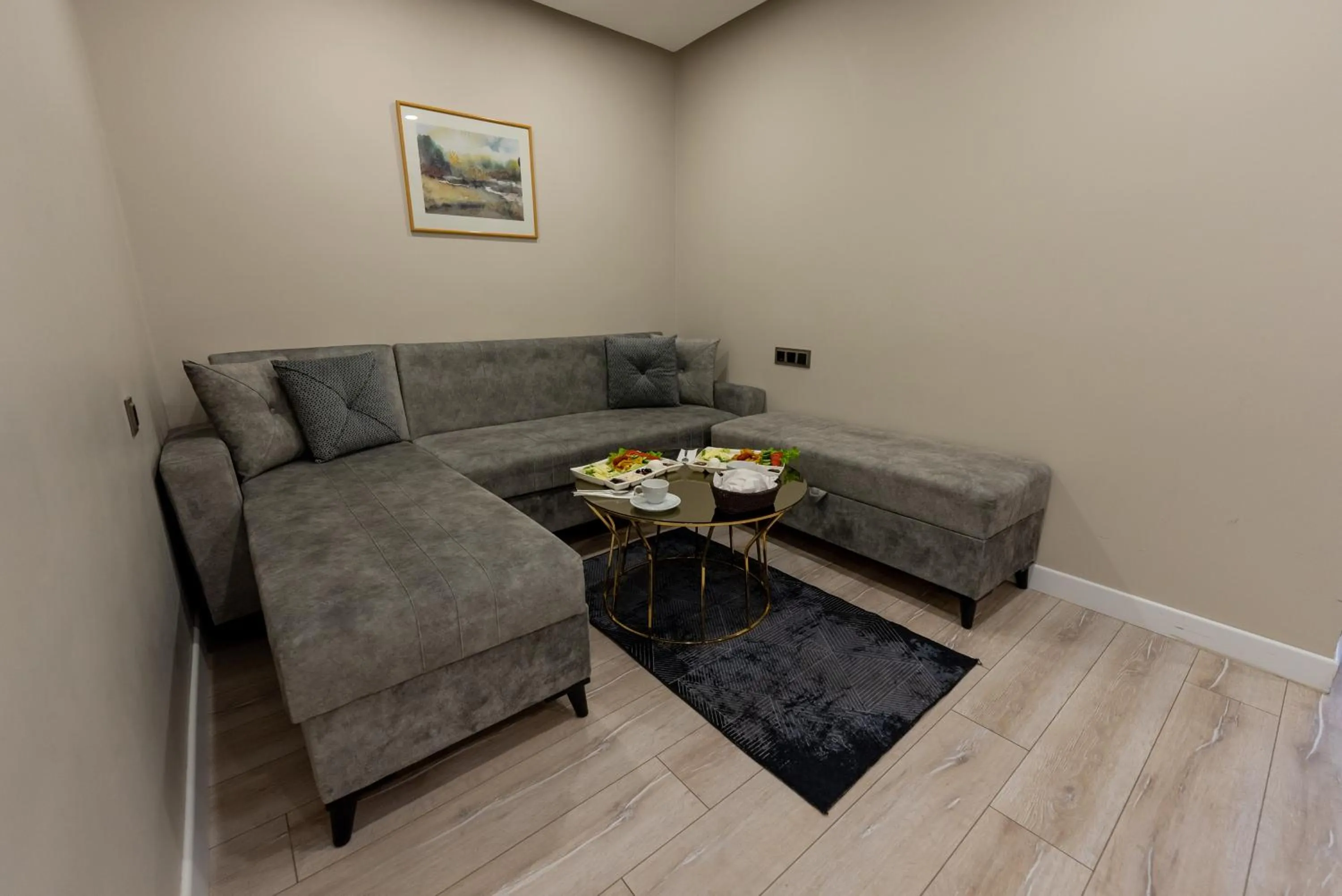 Living room in Meros Hotel