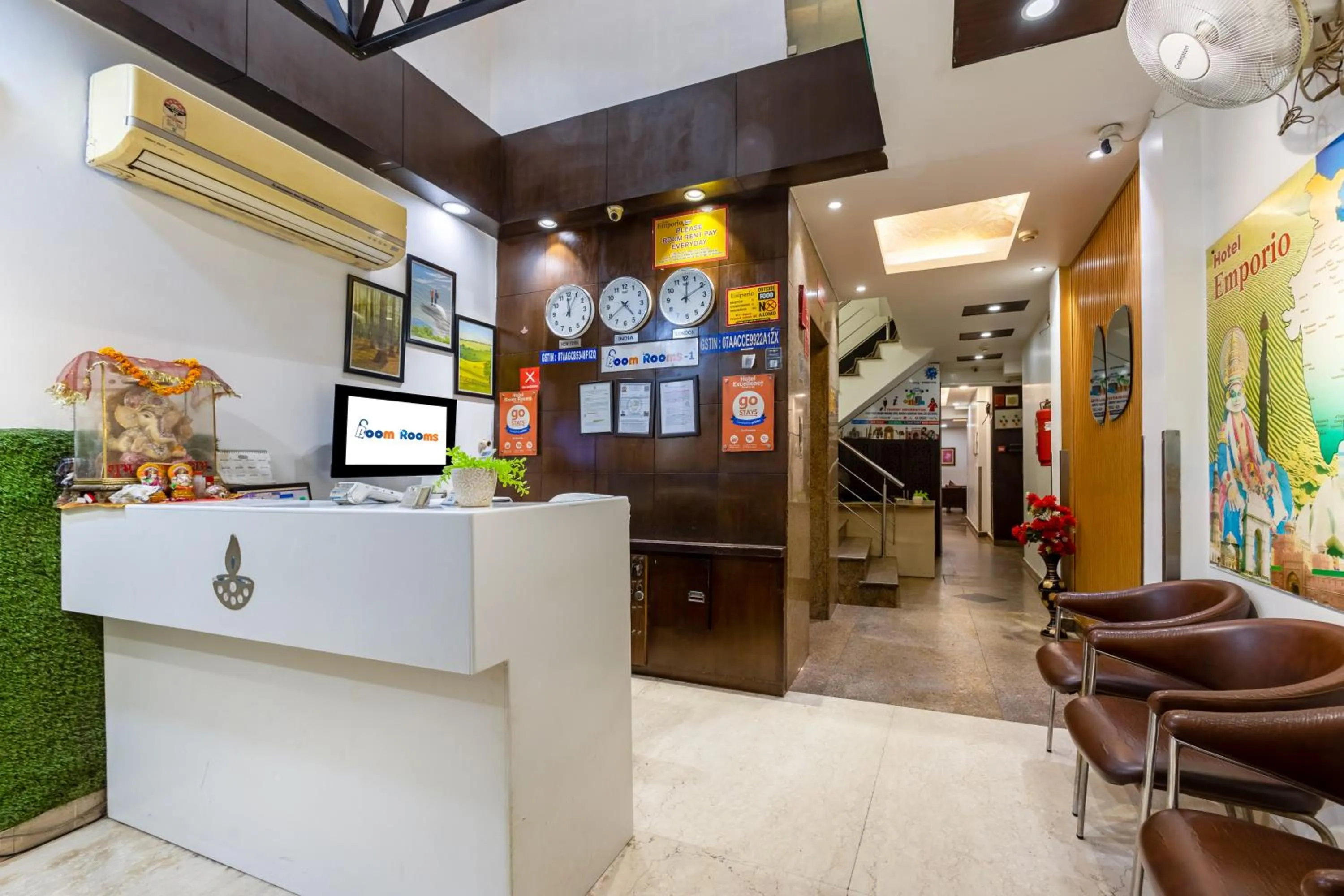 air conditioner in Hotel Emporio View - New Delhi Railway Station - Paharganj