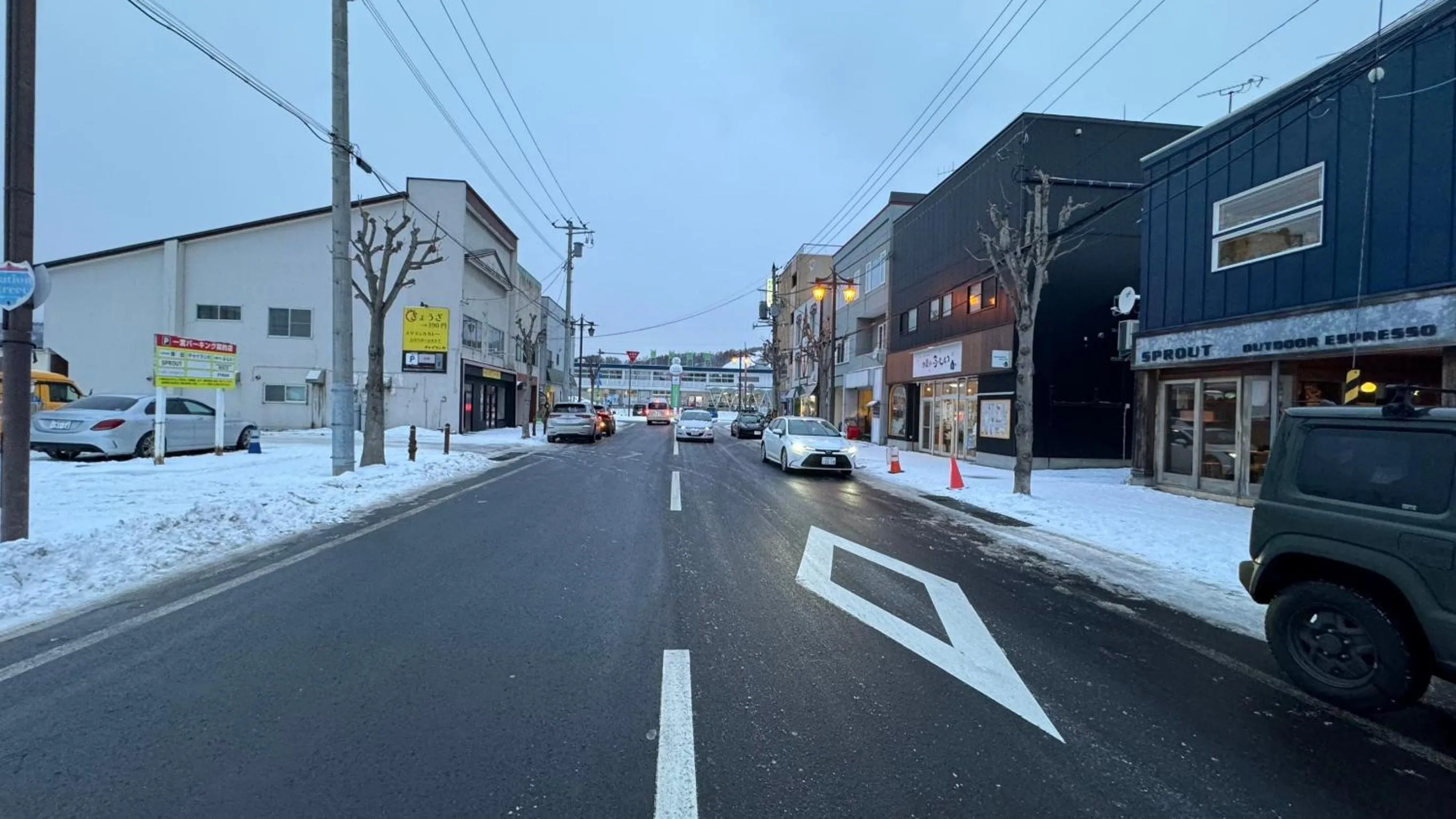Parking in Ezo Fujiya Niseko House