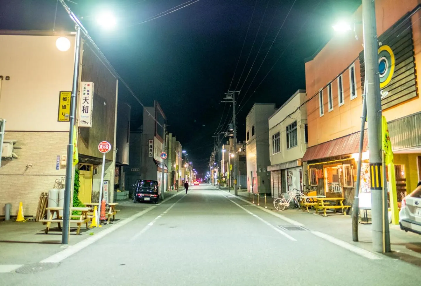 Night in Ezo Fujiya Niseko House