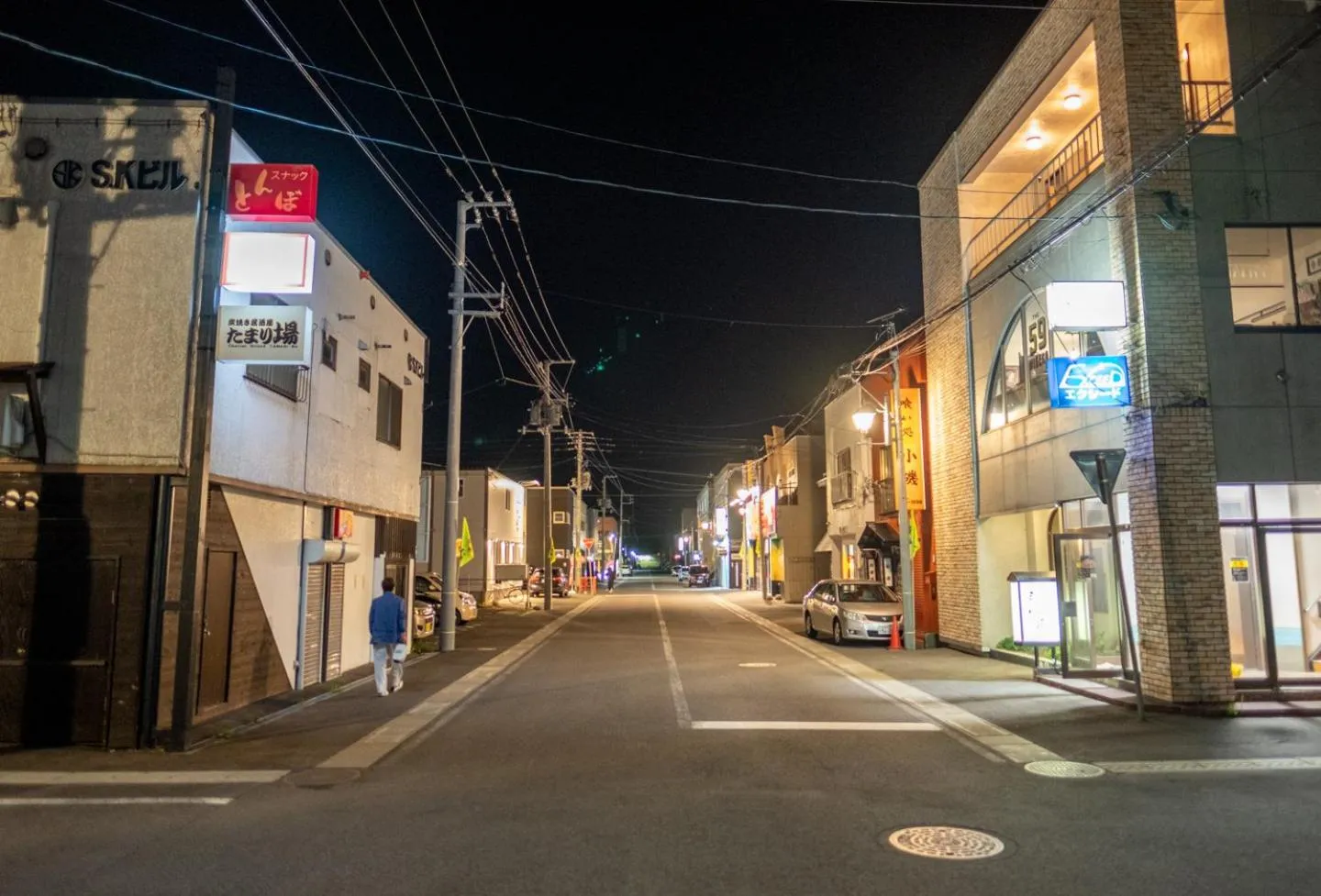 Night in Ezo Fujiya Niseko House