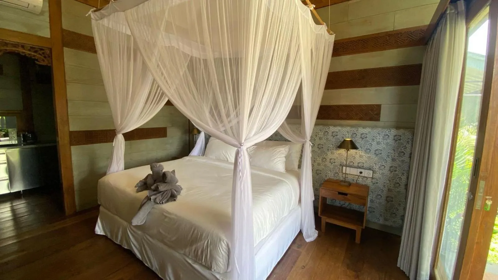 Bed in Ubud Diary Villa