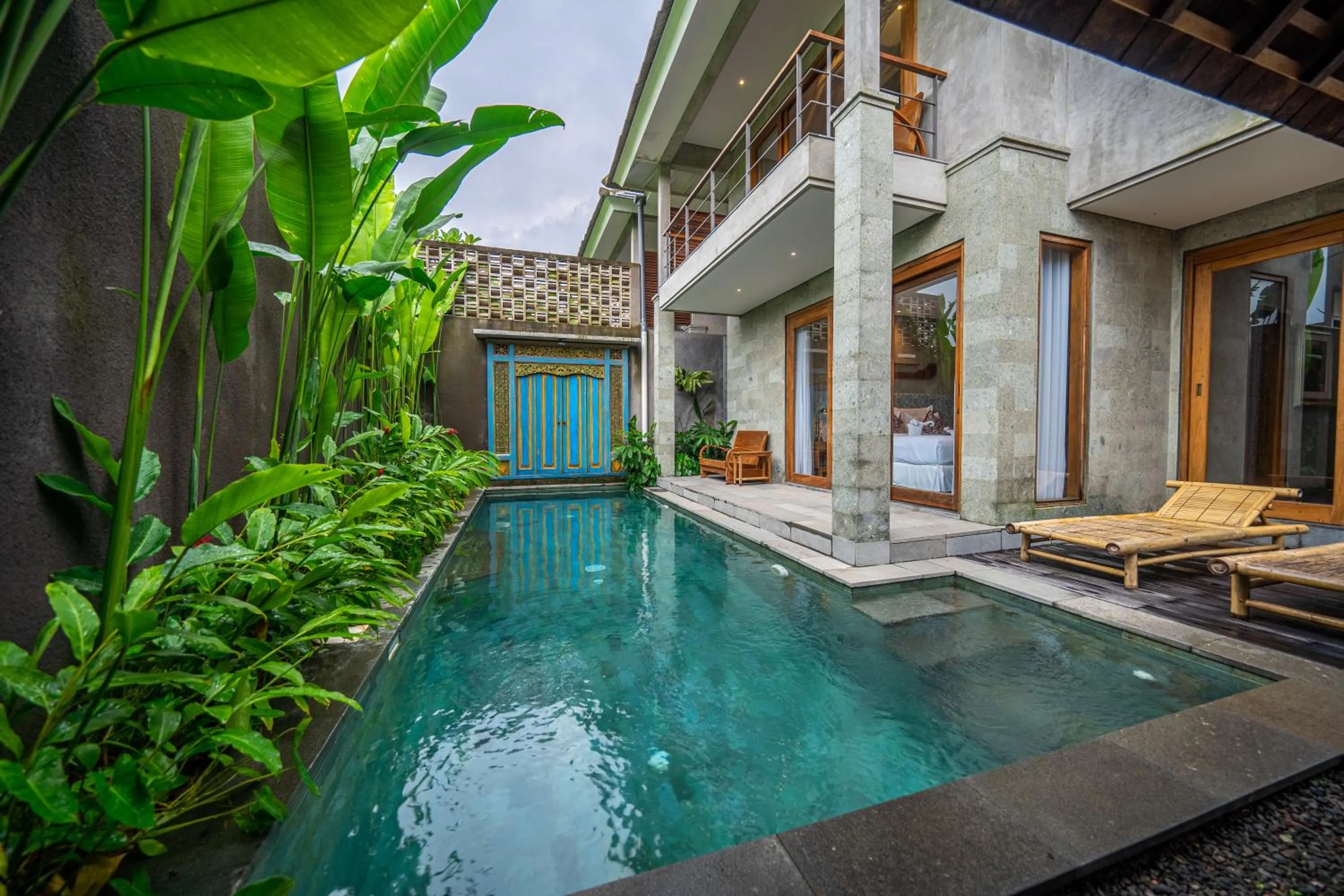 Pool view in Ubud Diary Villa
