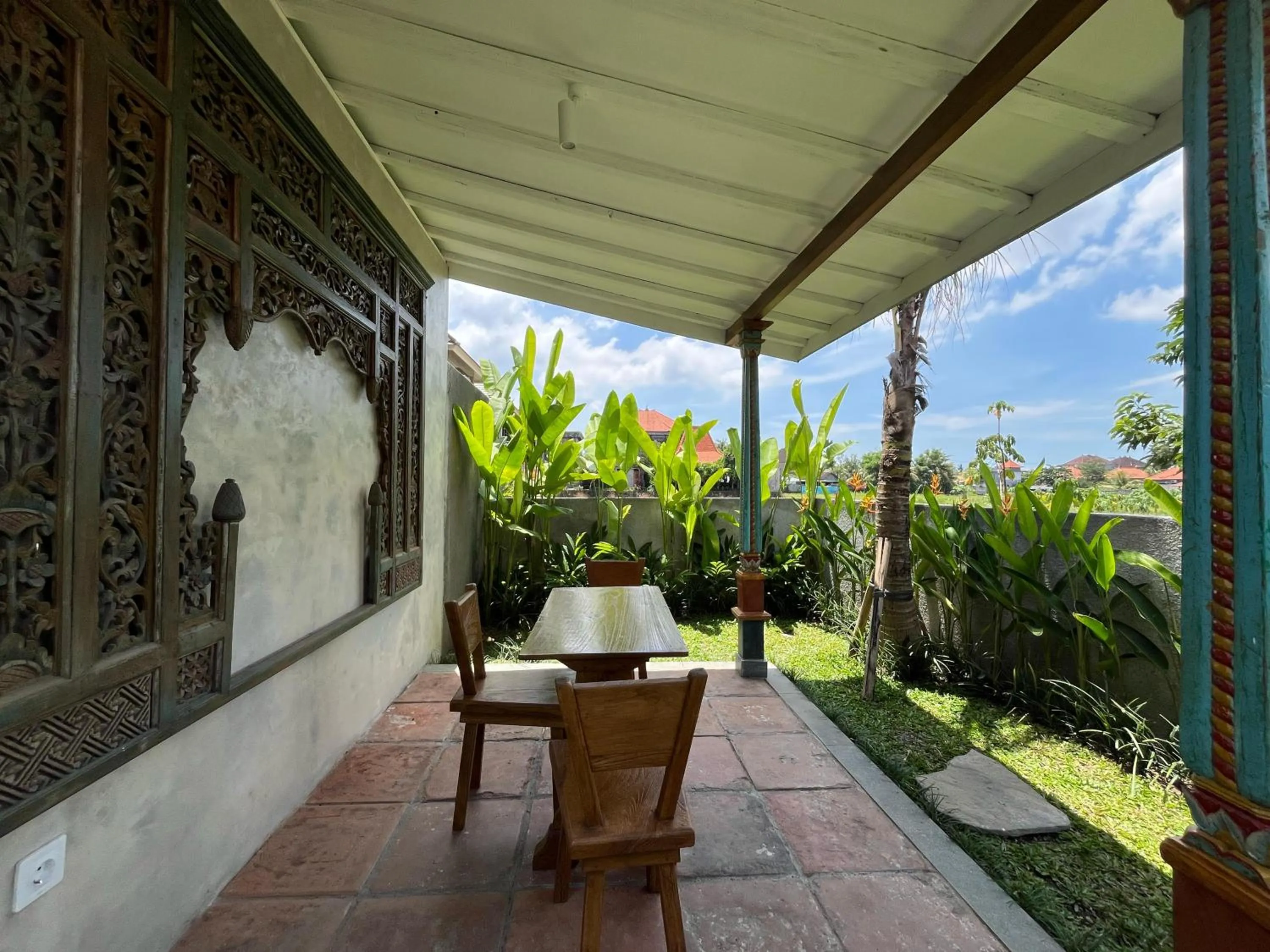 Dining area in Ubud Diary Villa