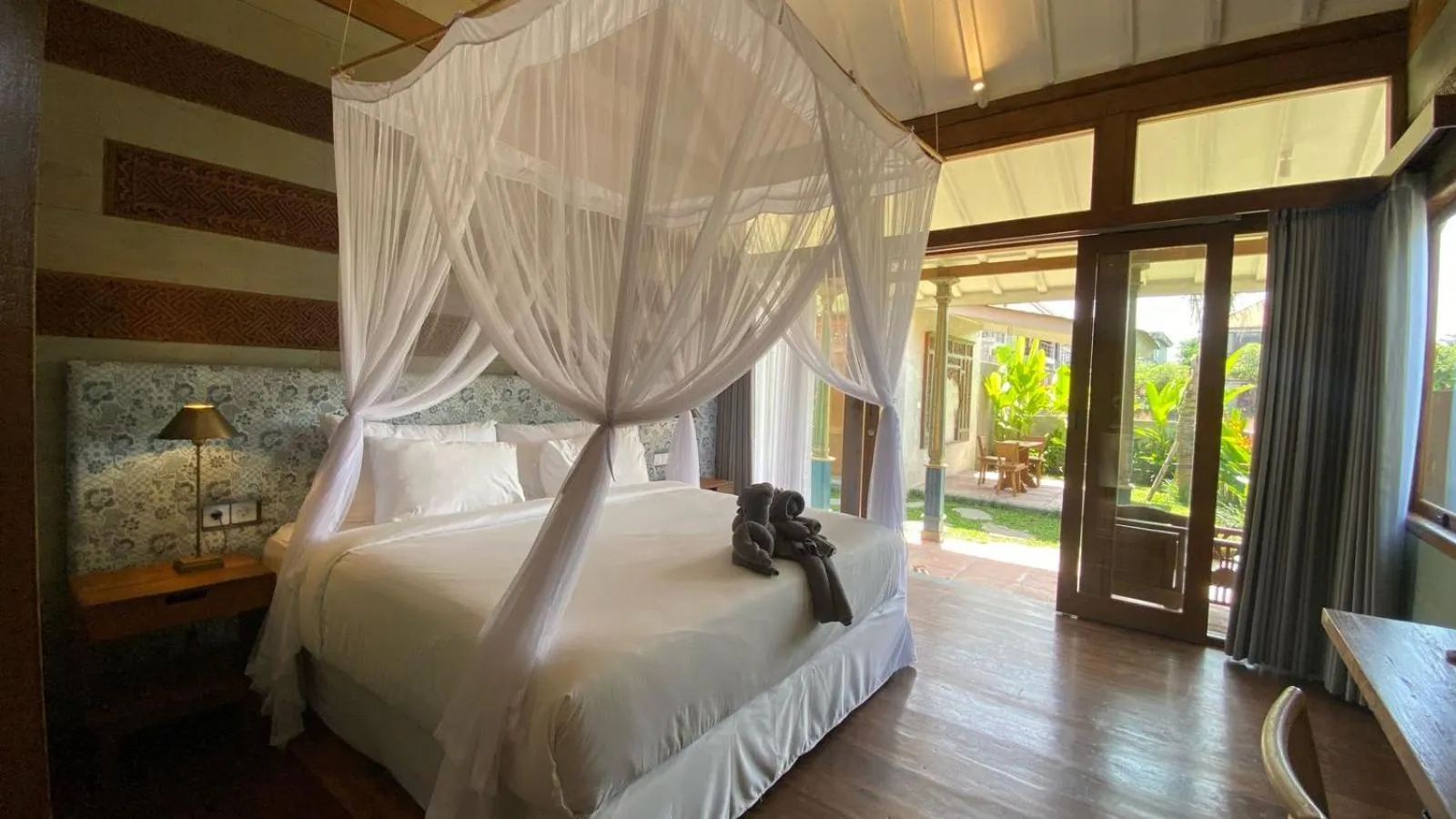 Bed in Ubud Diary Villa