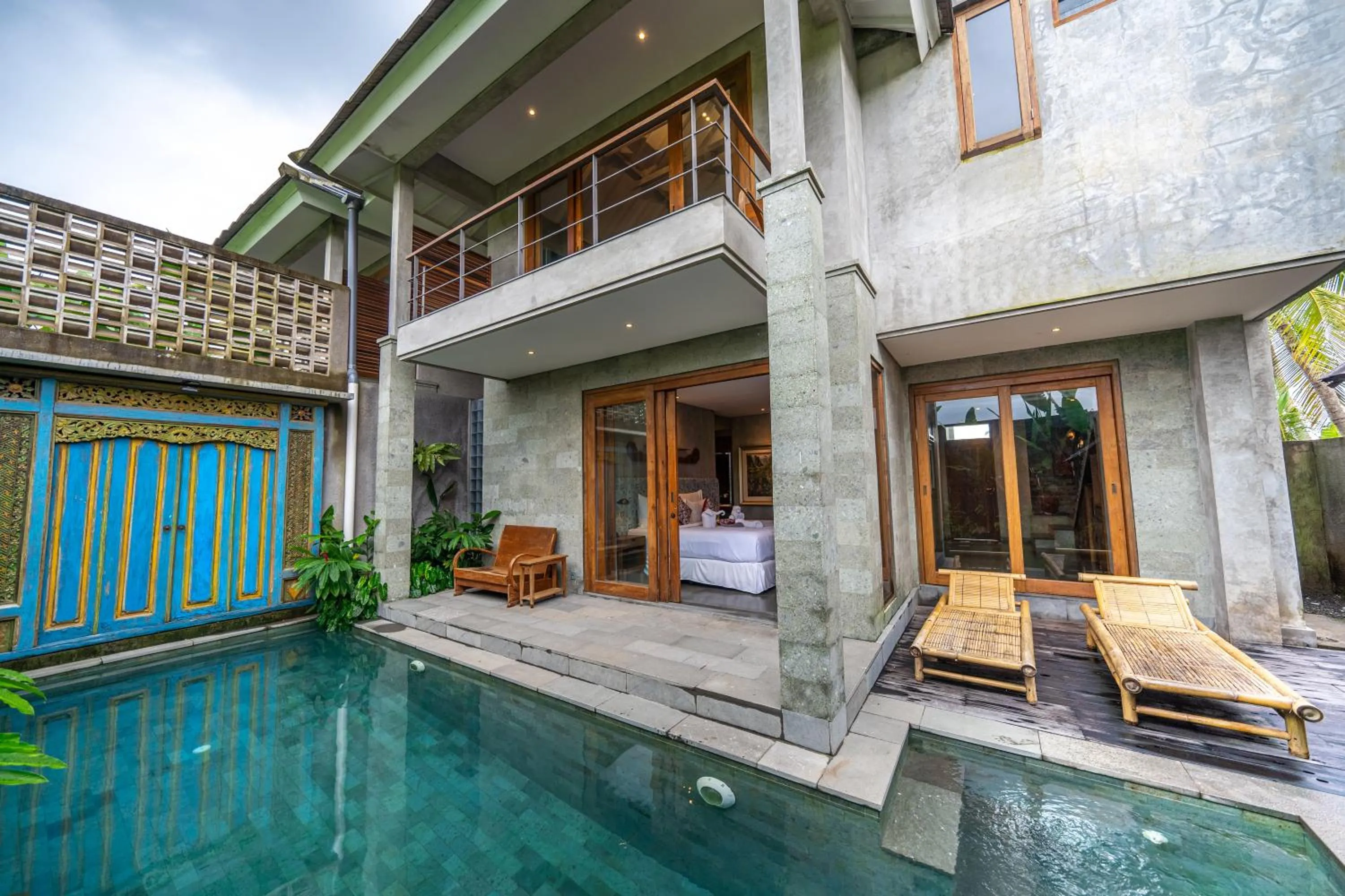 Pool view in Ubud Diary Villa