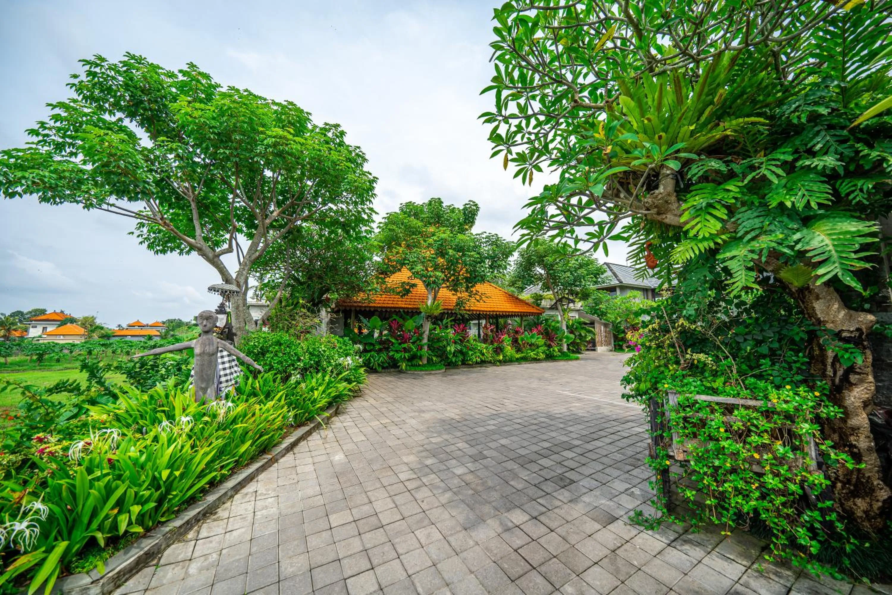 Garden view in Ubud Diary Villa