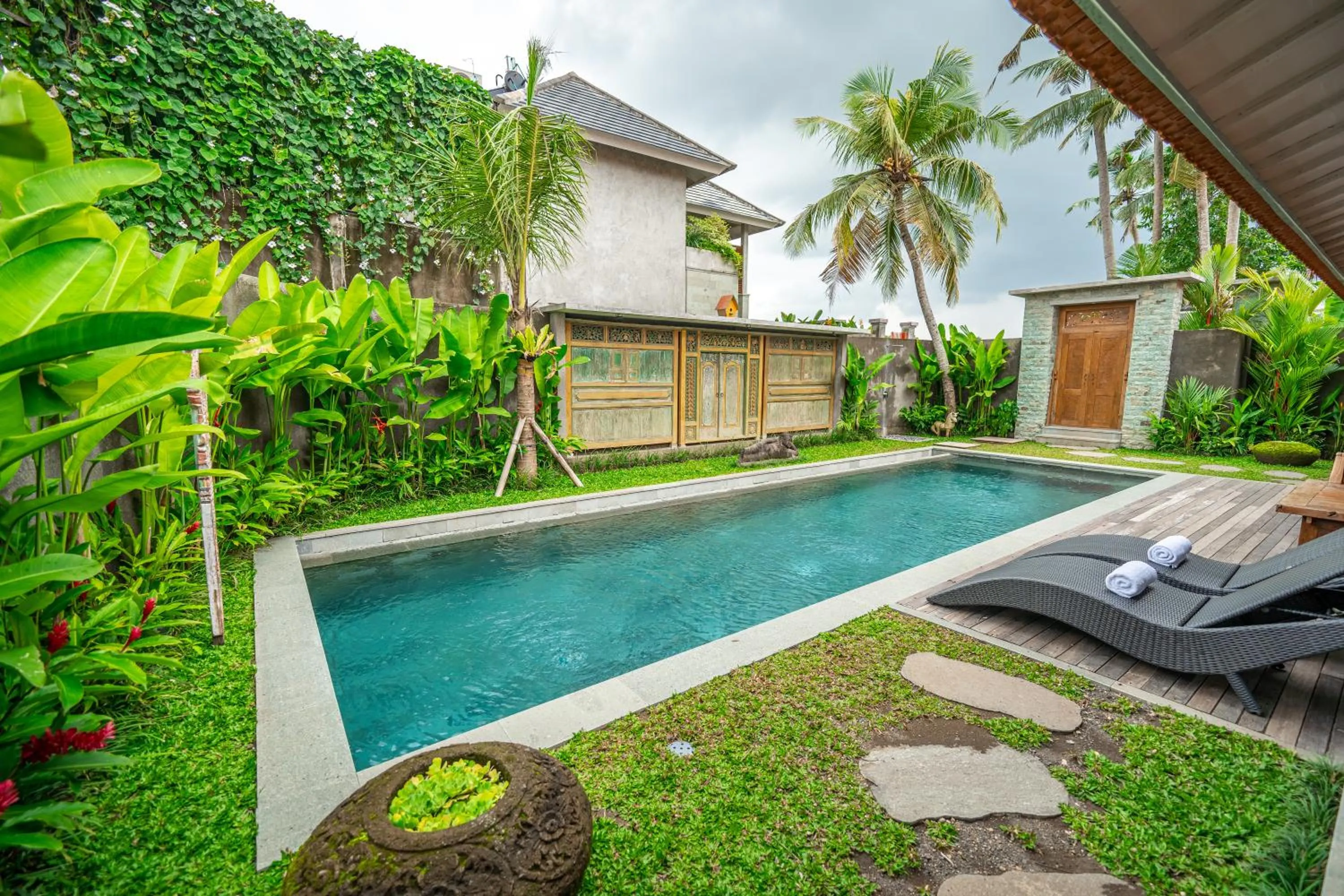 Garden in Ubud Diary Villa