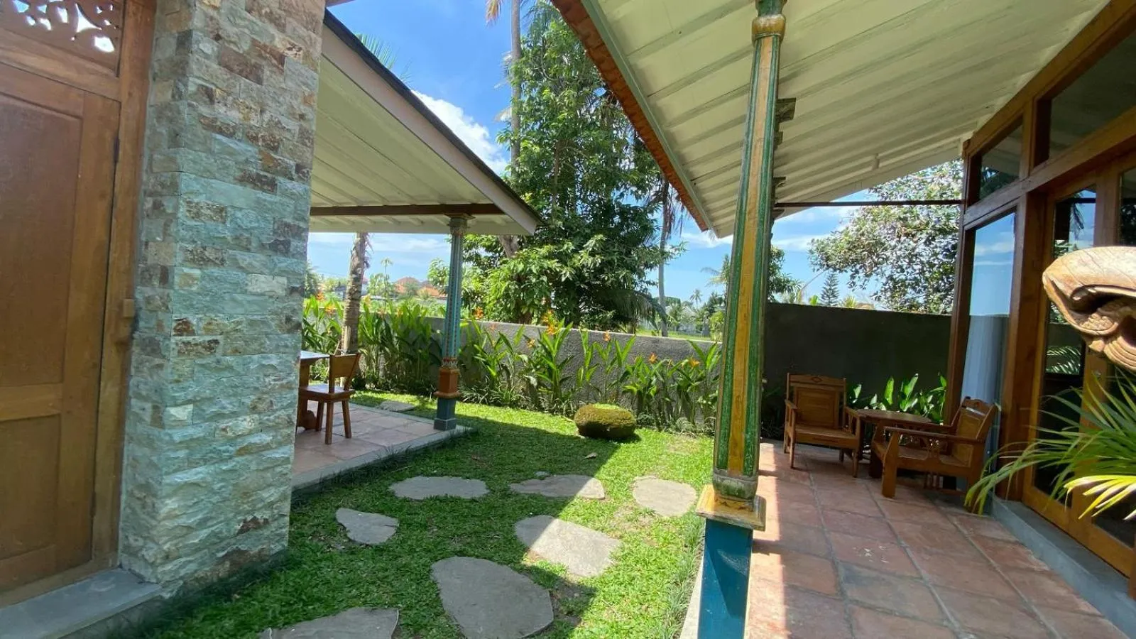Patio in Ubud Diary Villa
