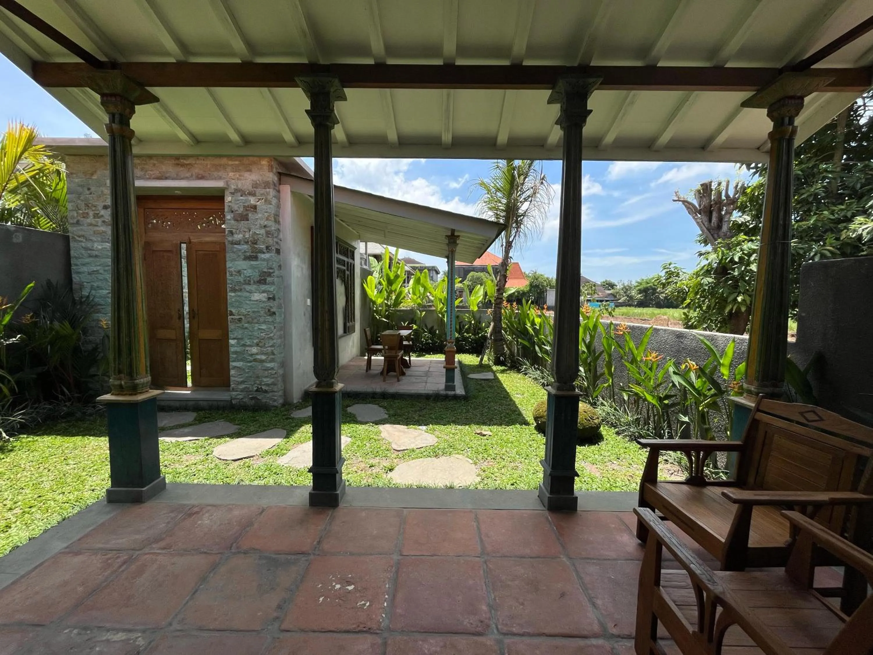 Garden in Ubud Diary Villa