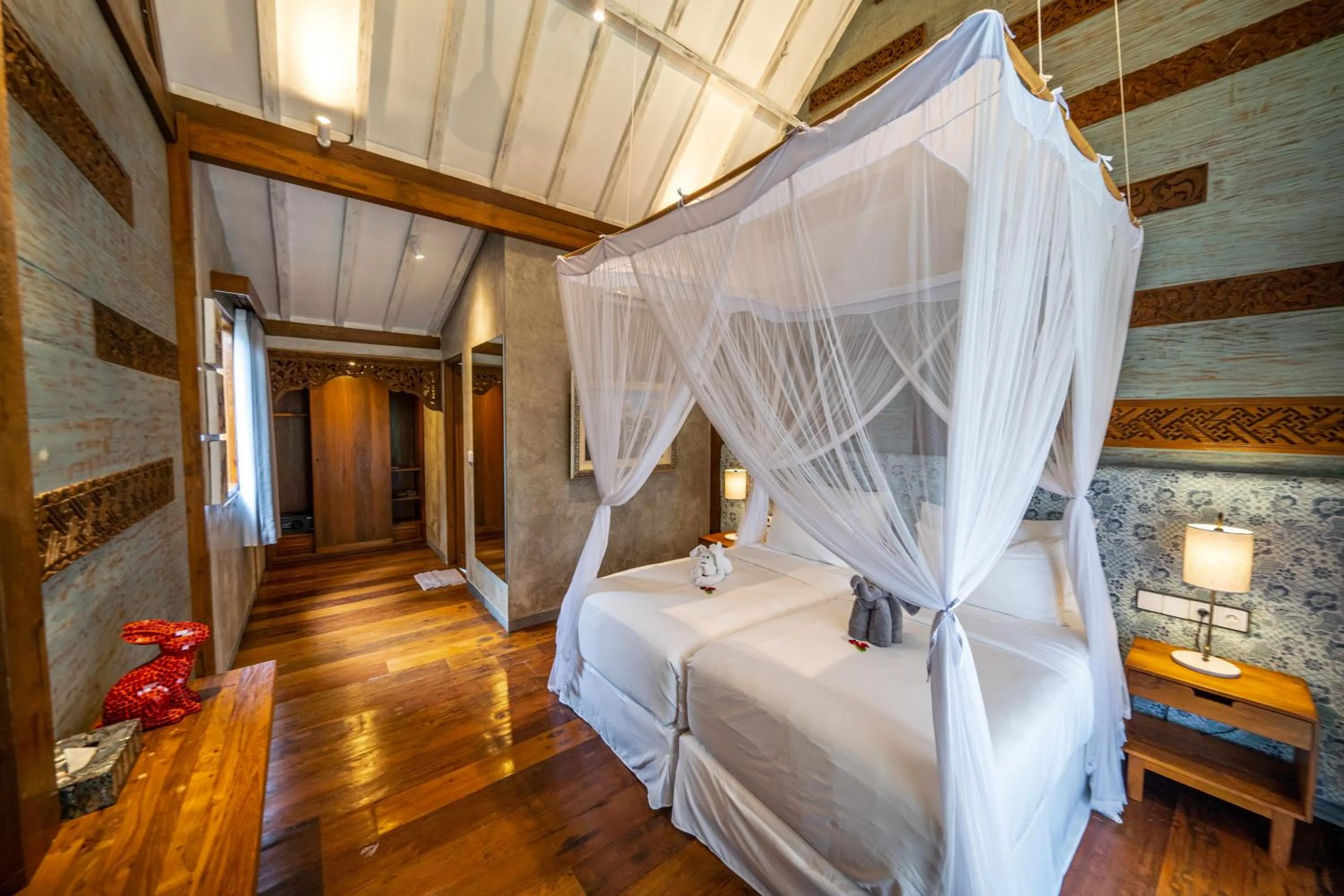 Bed in Ubud Diary Villa