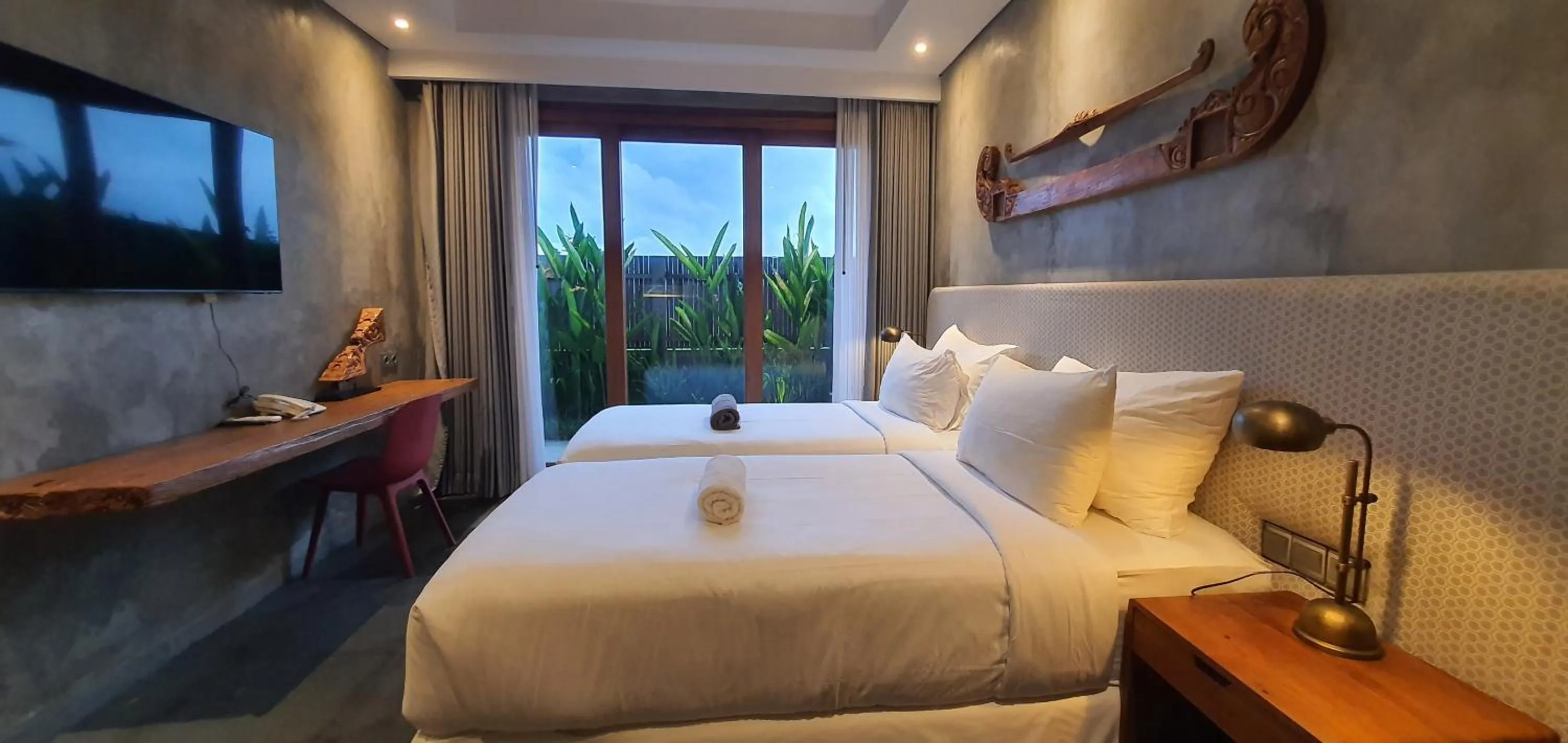 Bed in Ubud Diary Villa