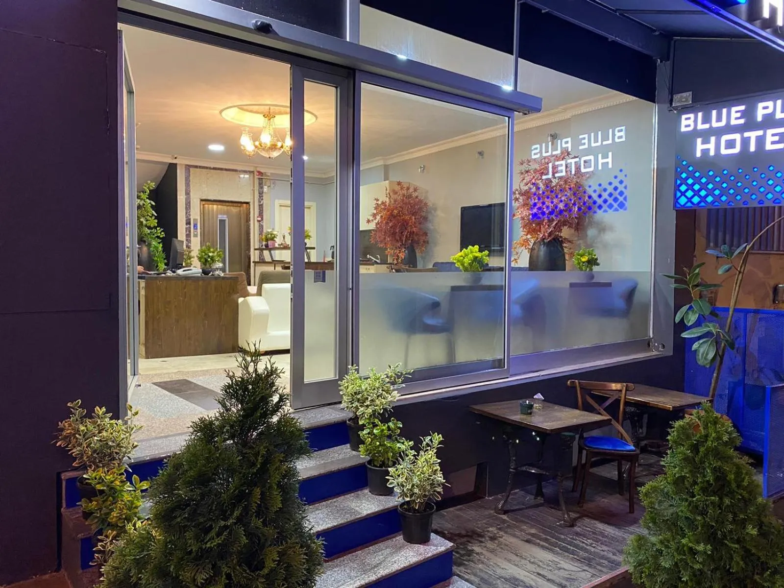 Property building in BLUE PLUS HOTEL