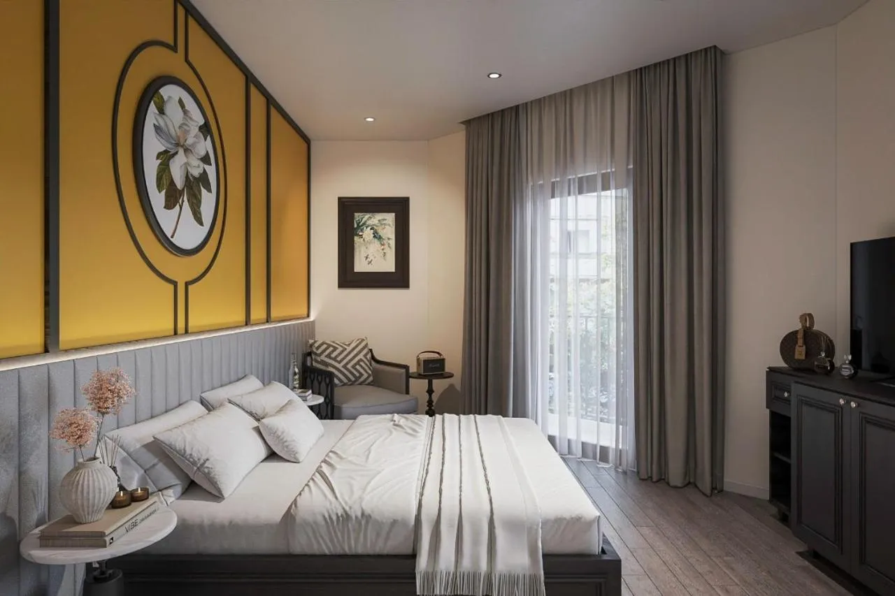 Bedroom in Phong Lan Unique Hotel