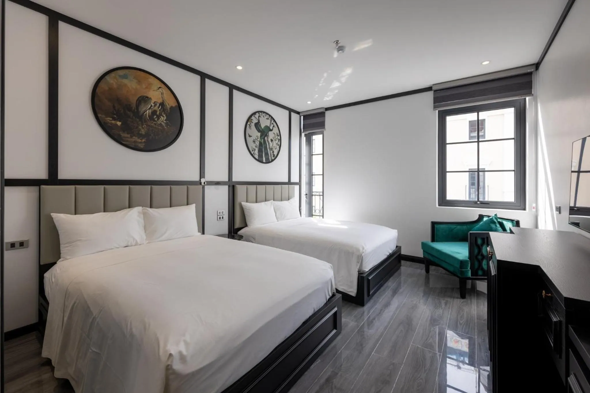 Bedroom in Phong Lan Unique Hotel