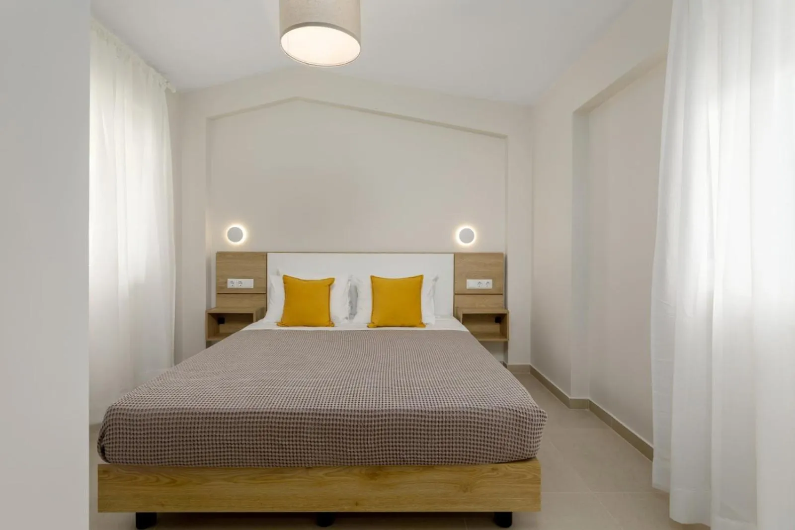 Bed in V Luxury Apartments with Pool